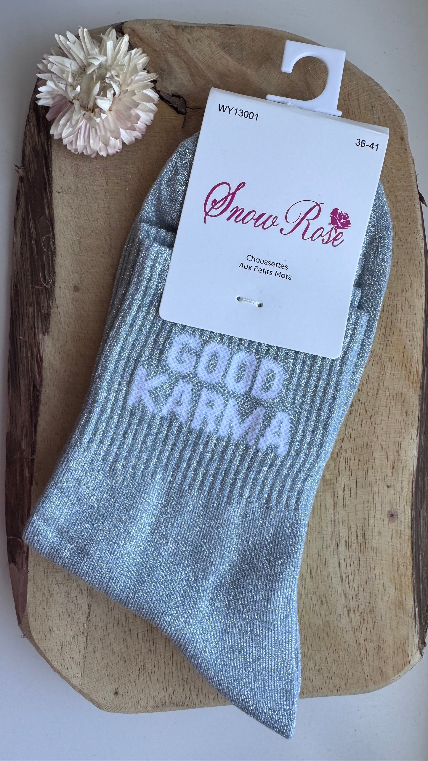 Quote sokken: Good karma