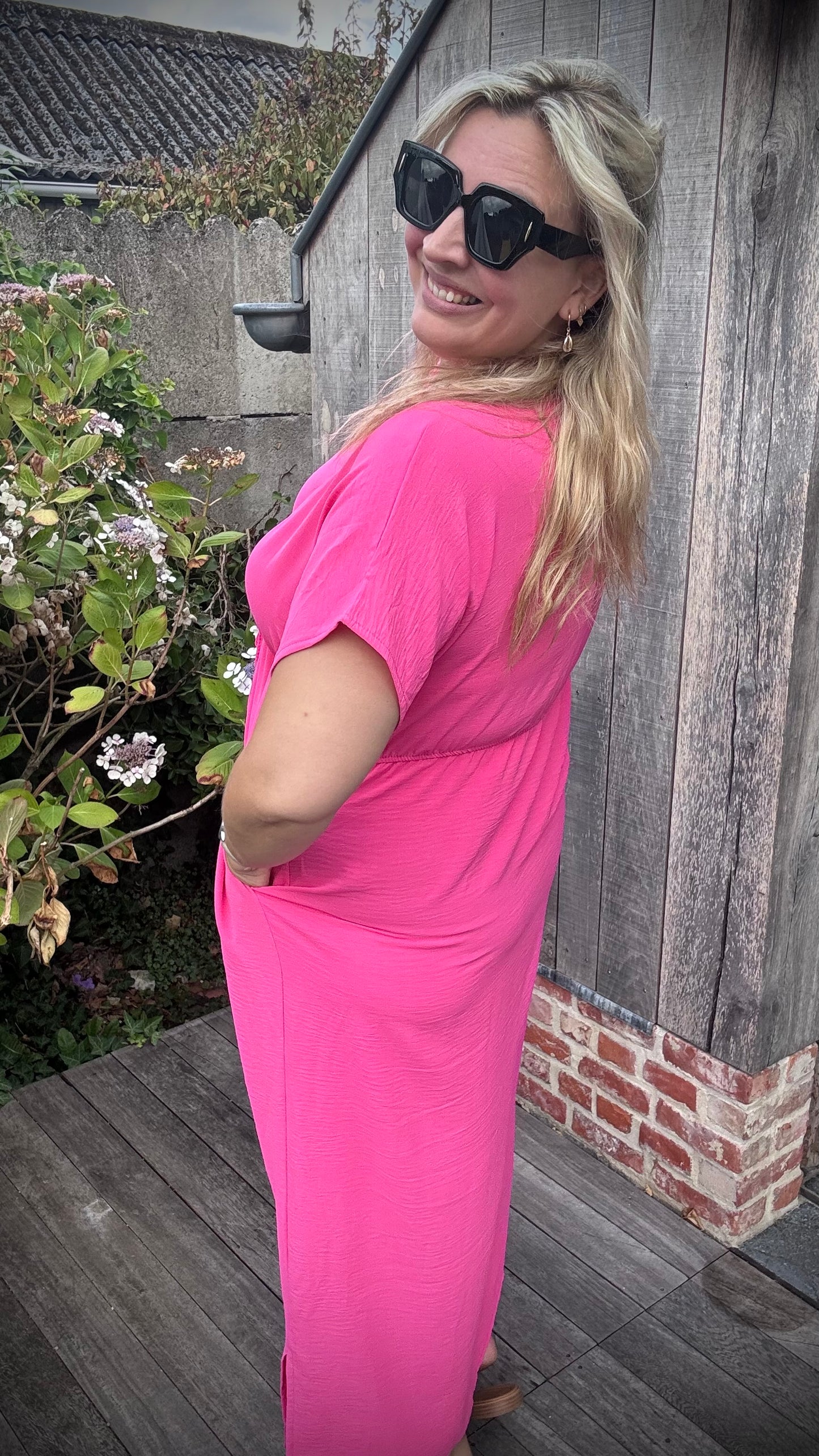 Laurie jurk roze