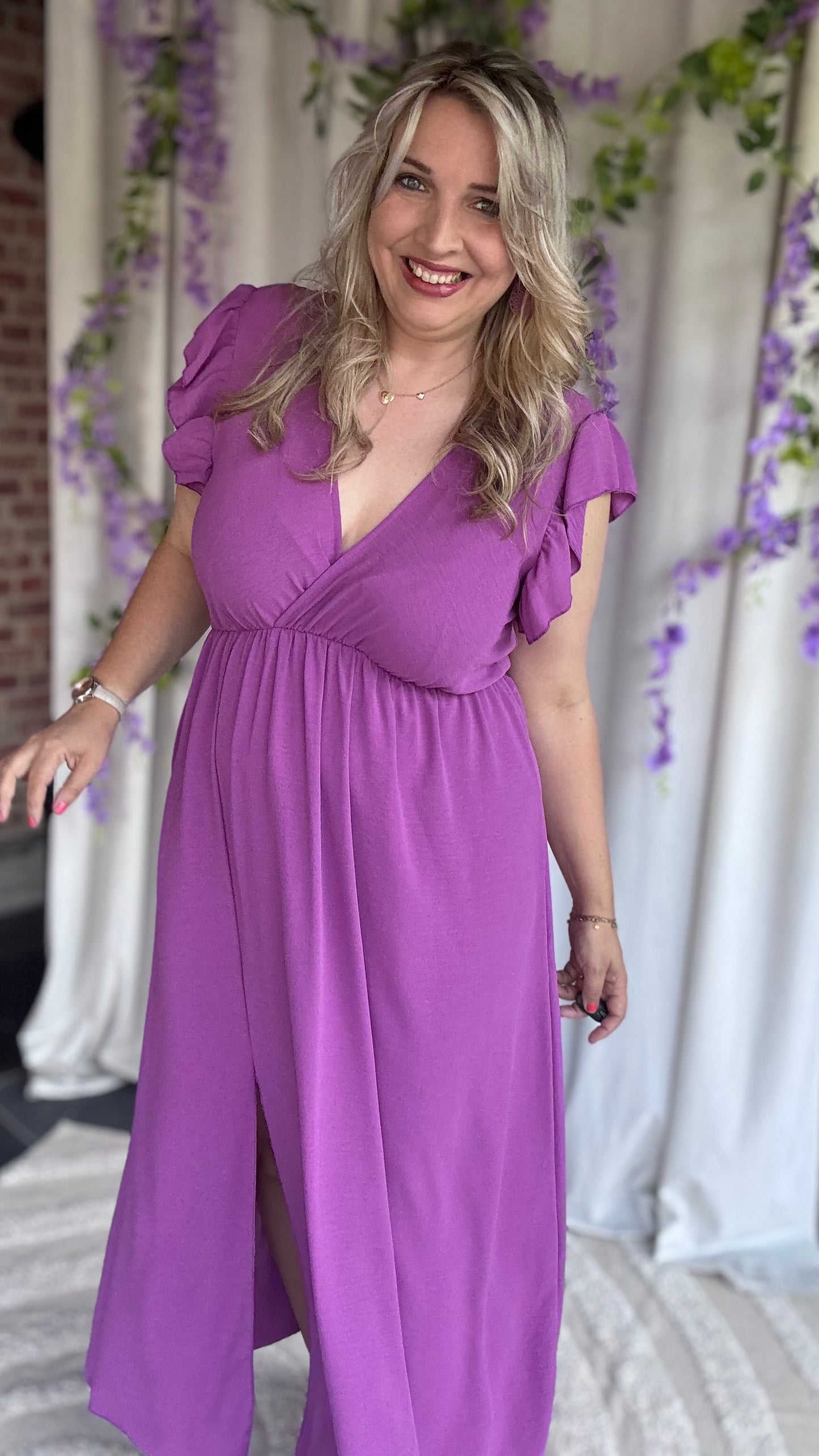 Lush dress purple
