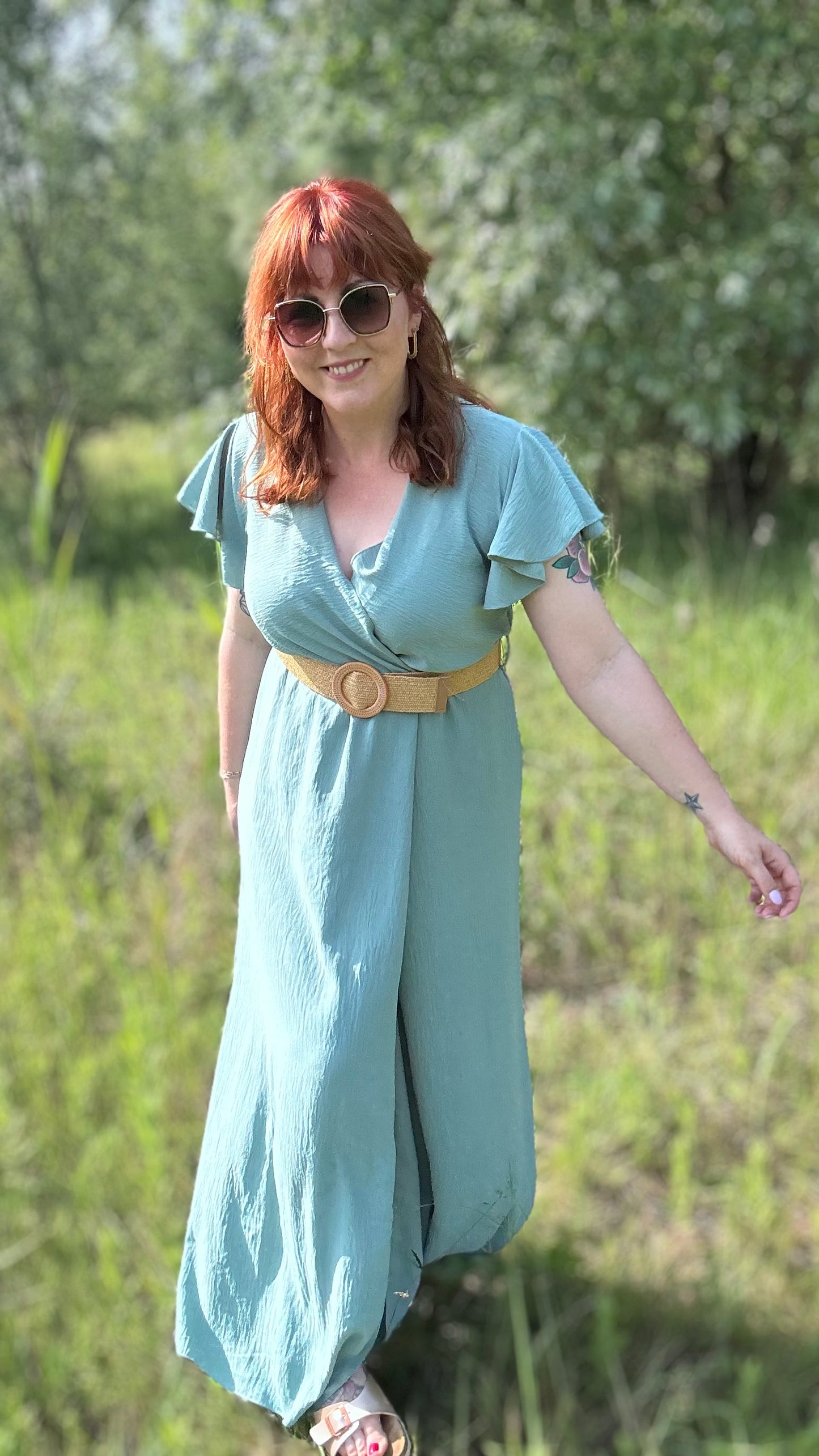 Luka dress mint