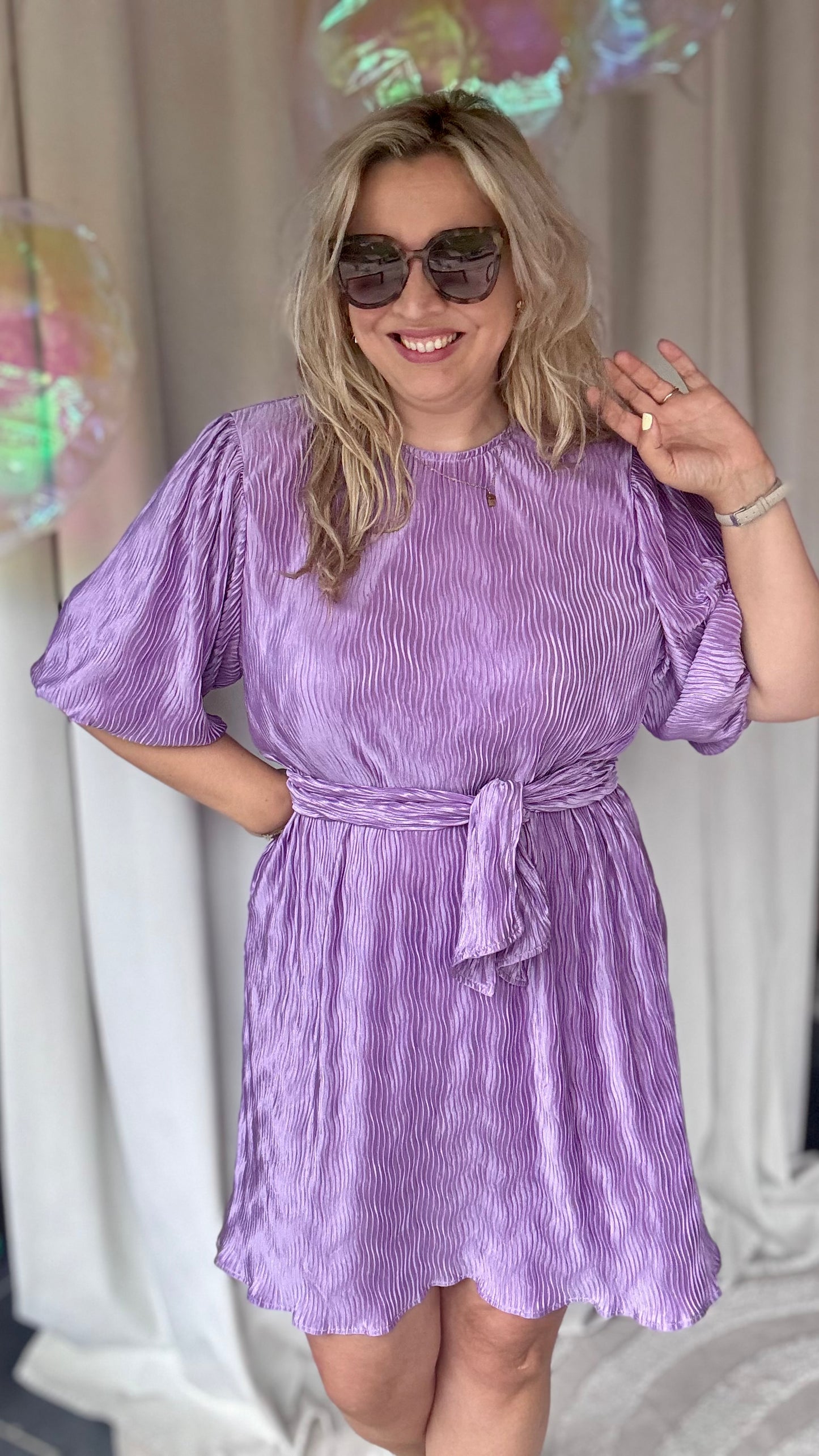BubbleViolet dress