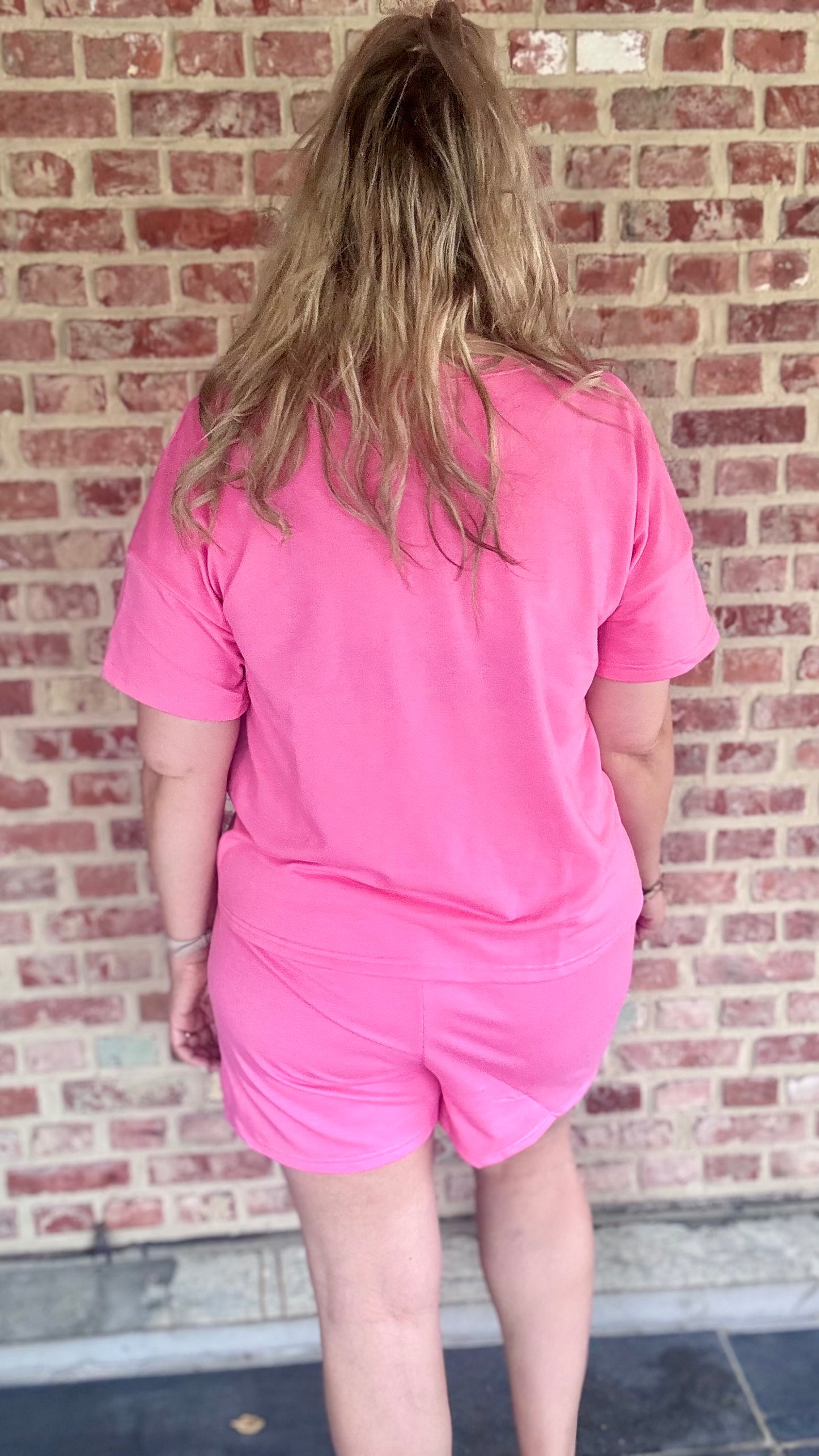 Comfy joggingset roze