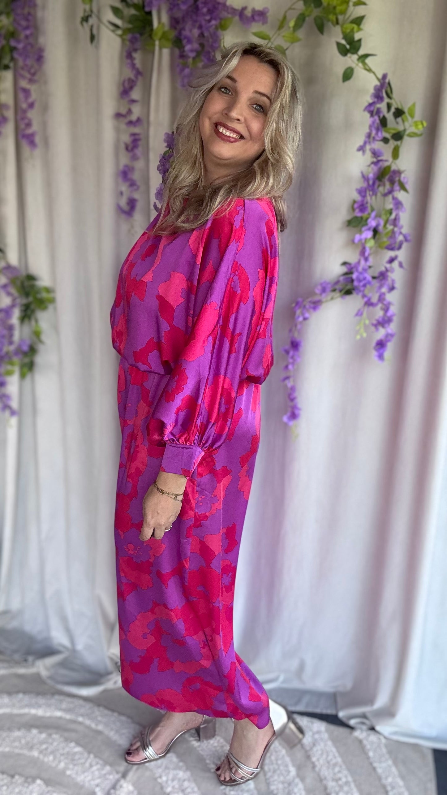 Bellini dress paars