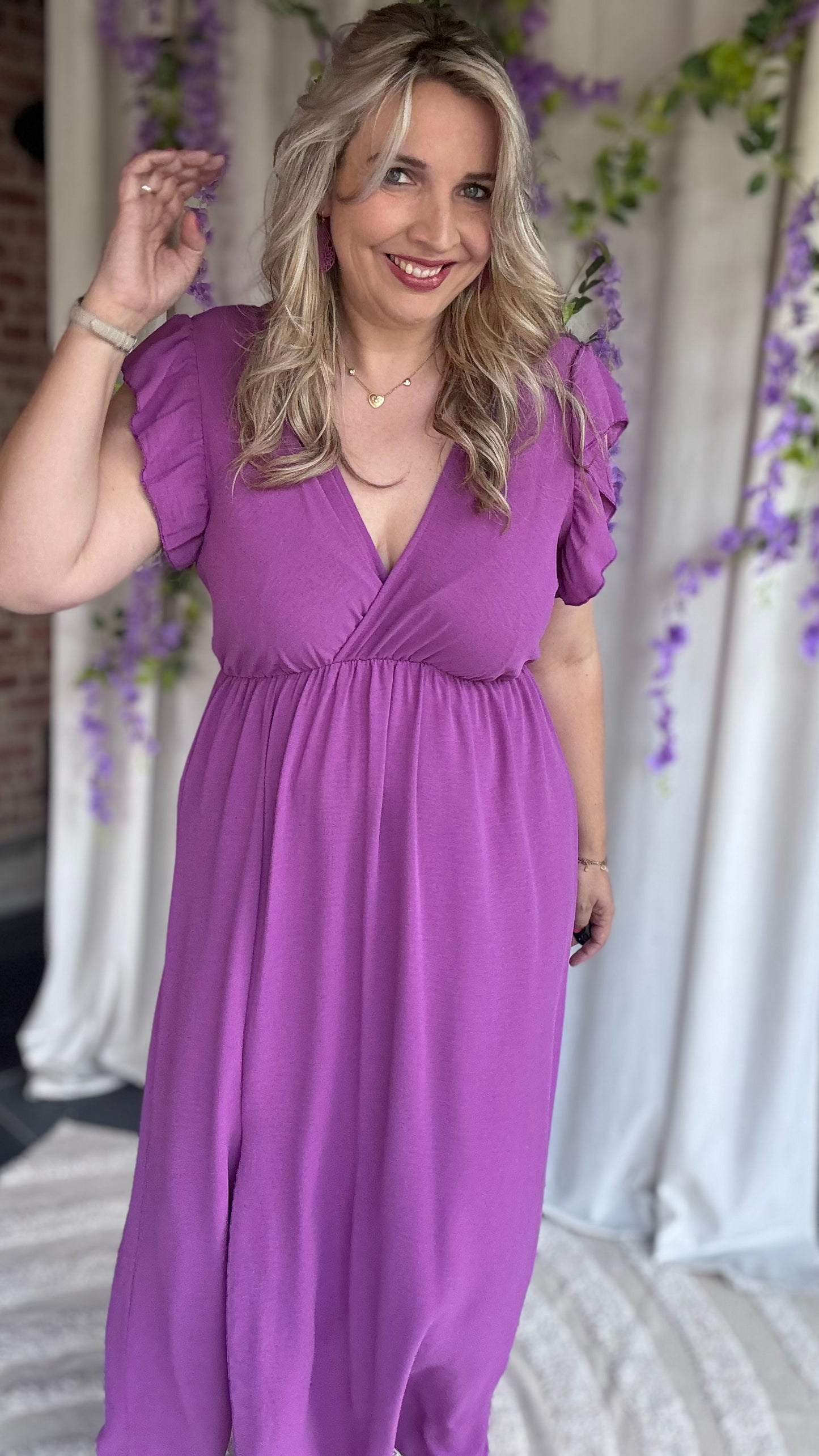 Lush dress purple