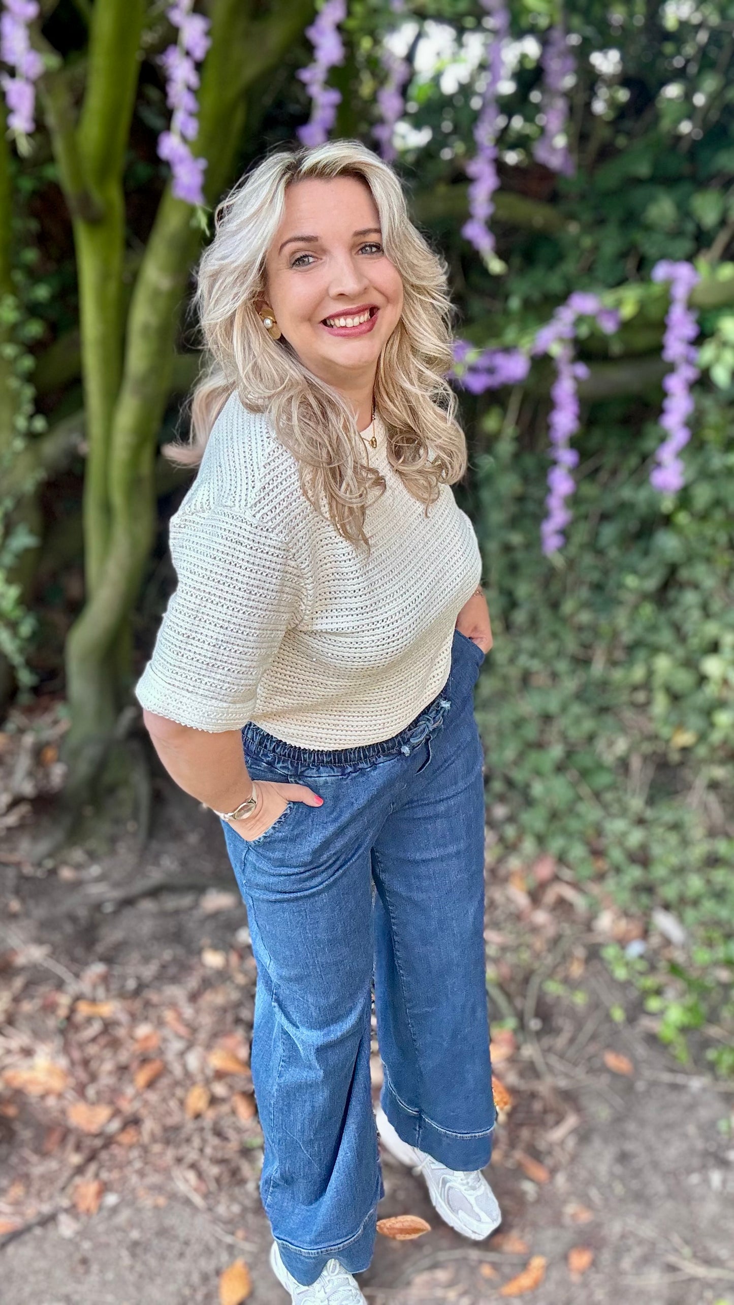 MINTsize jeans blauw