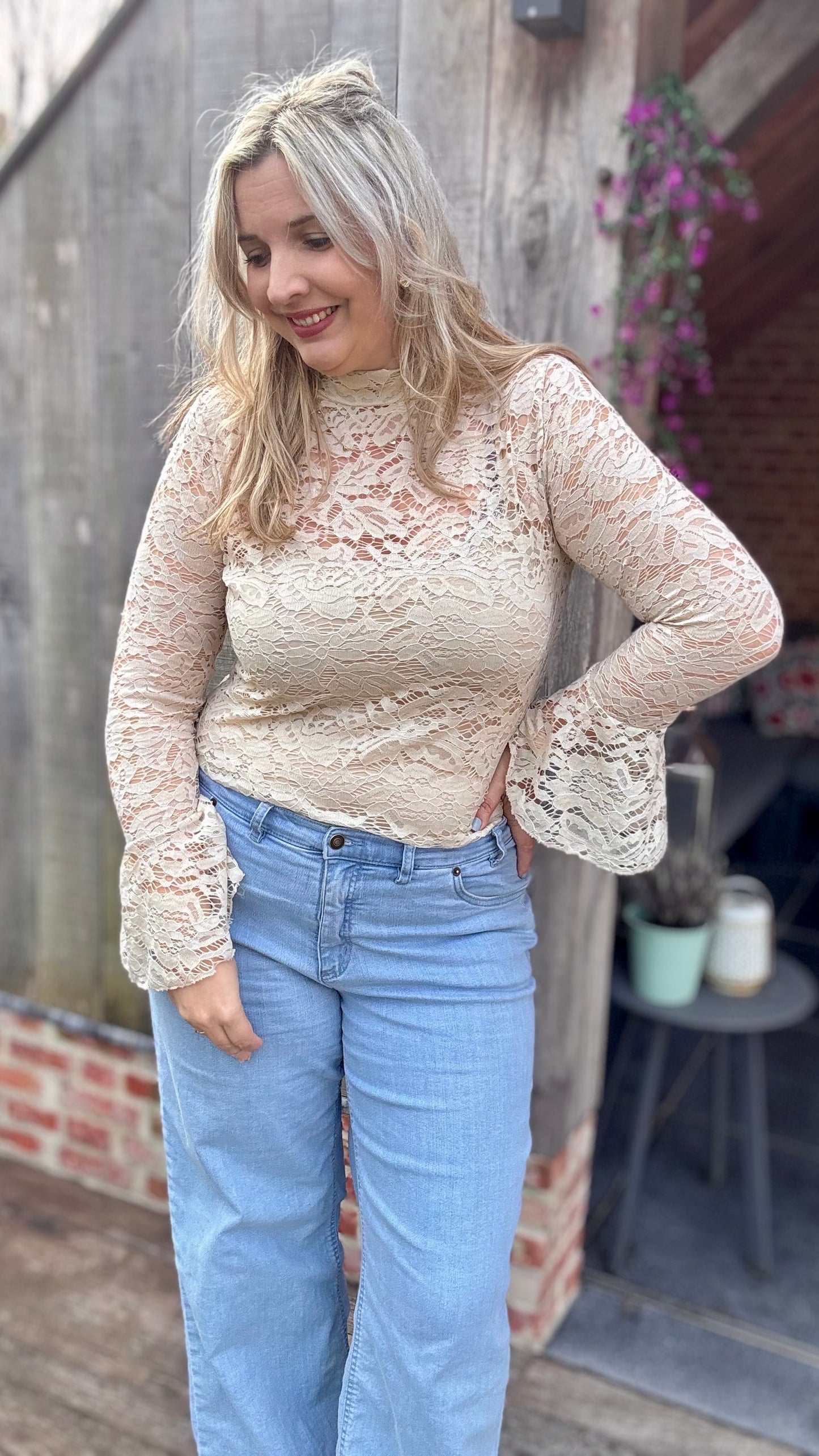 Lucy lace blouse