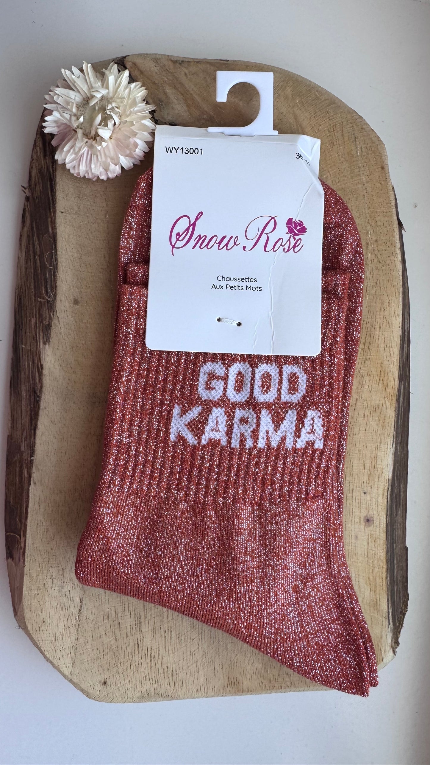 Quote sokken: Good karma