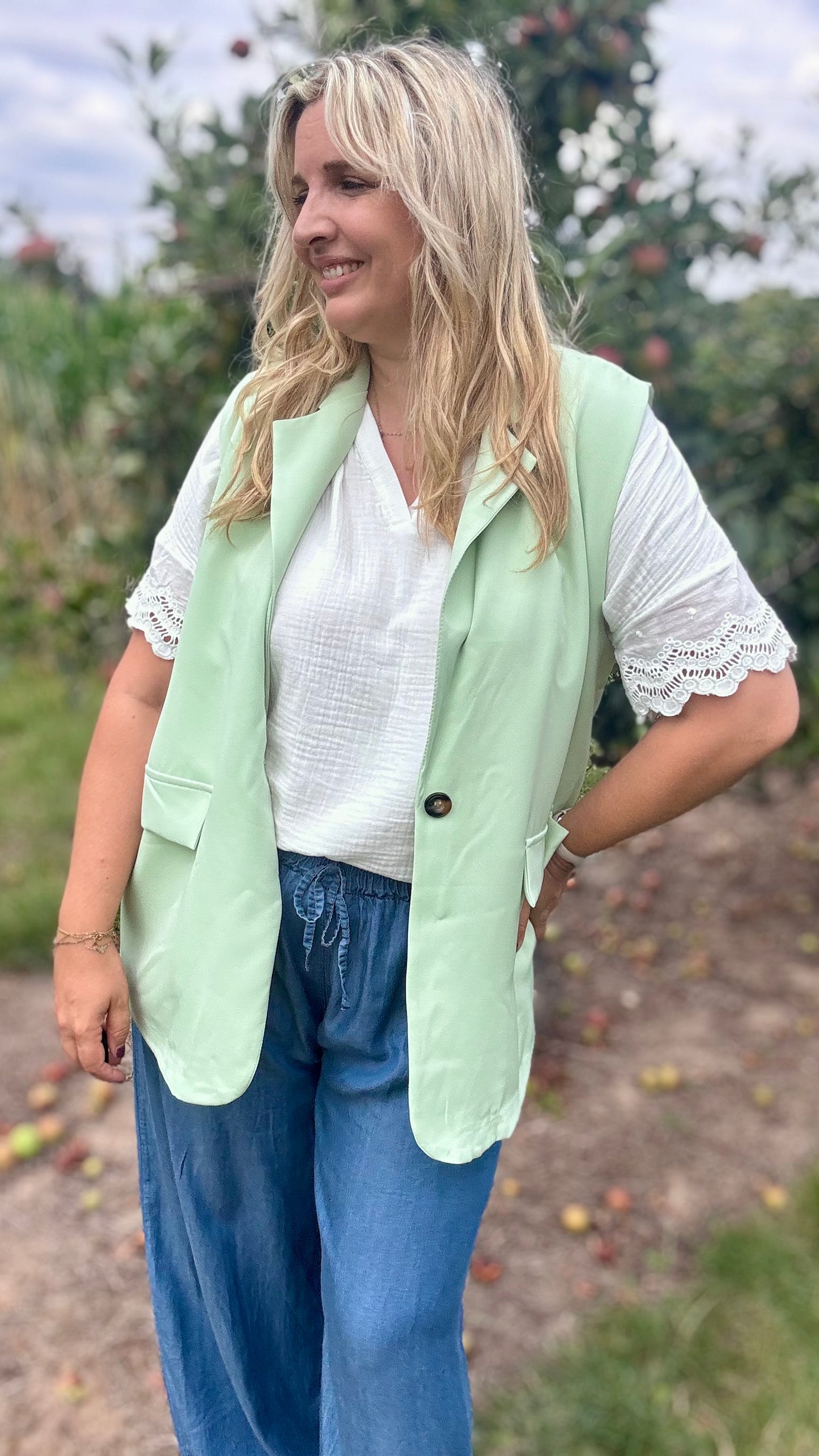 Cleo blazer - Mint