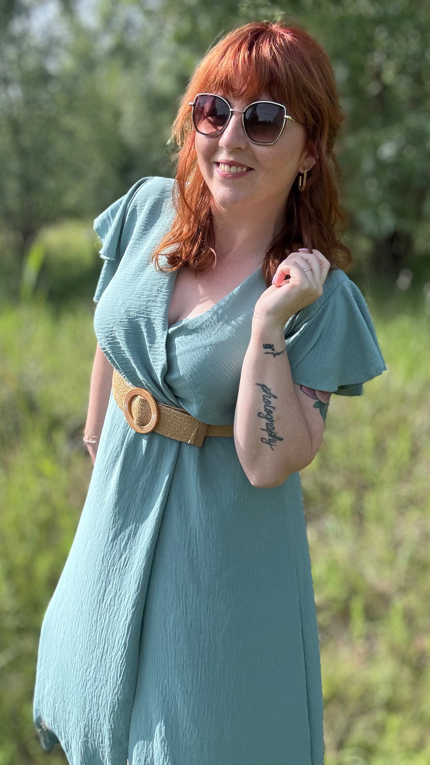 Luka dress mint