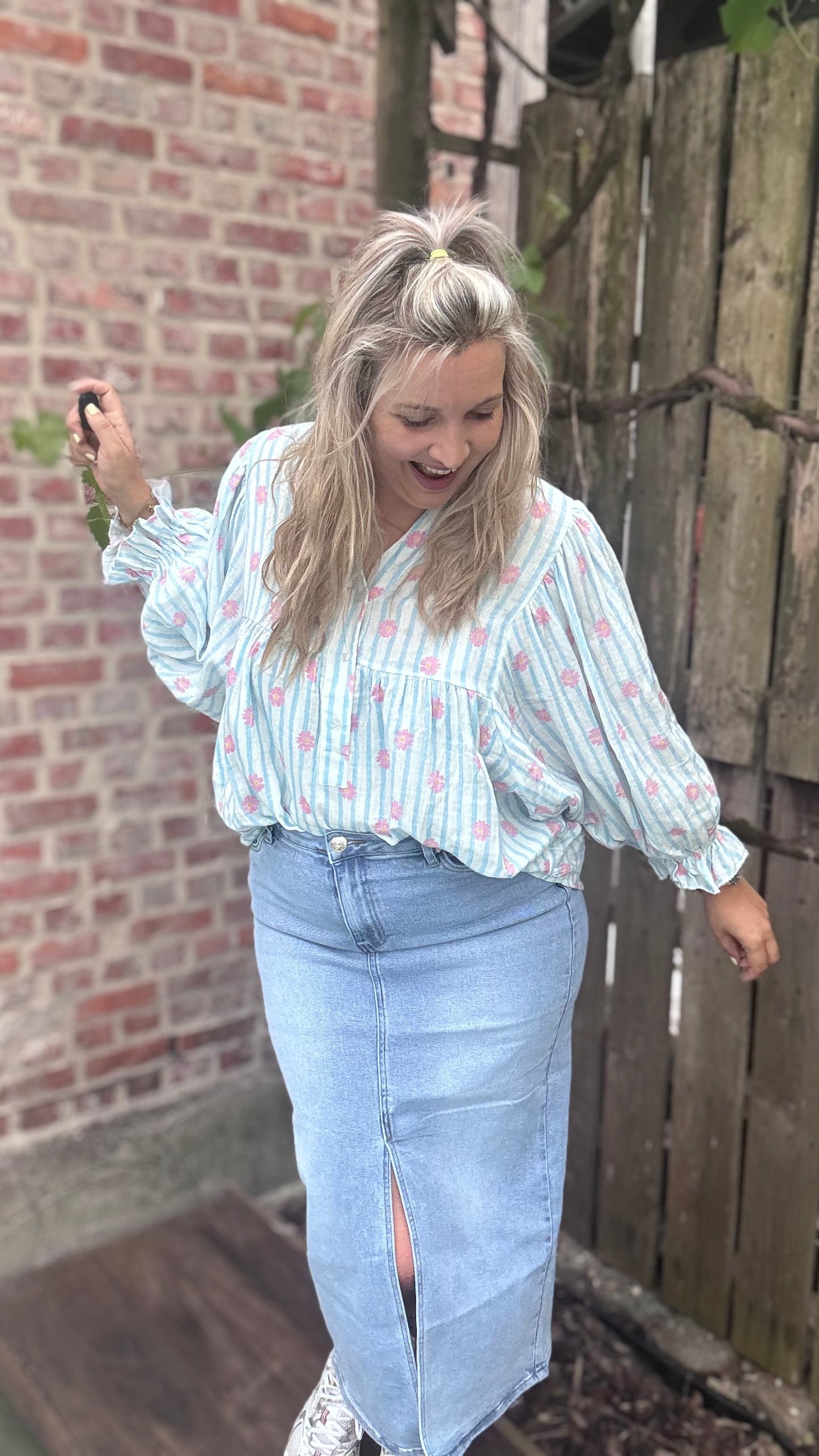 Daisy blouse blauw