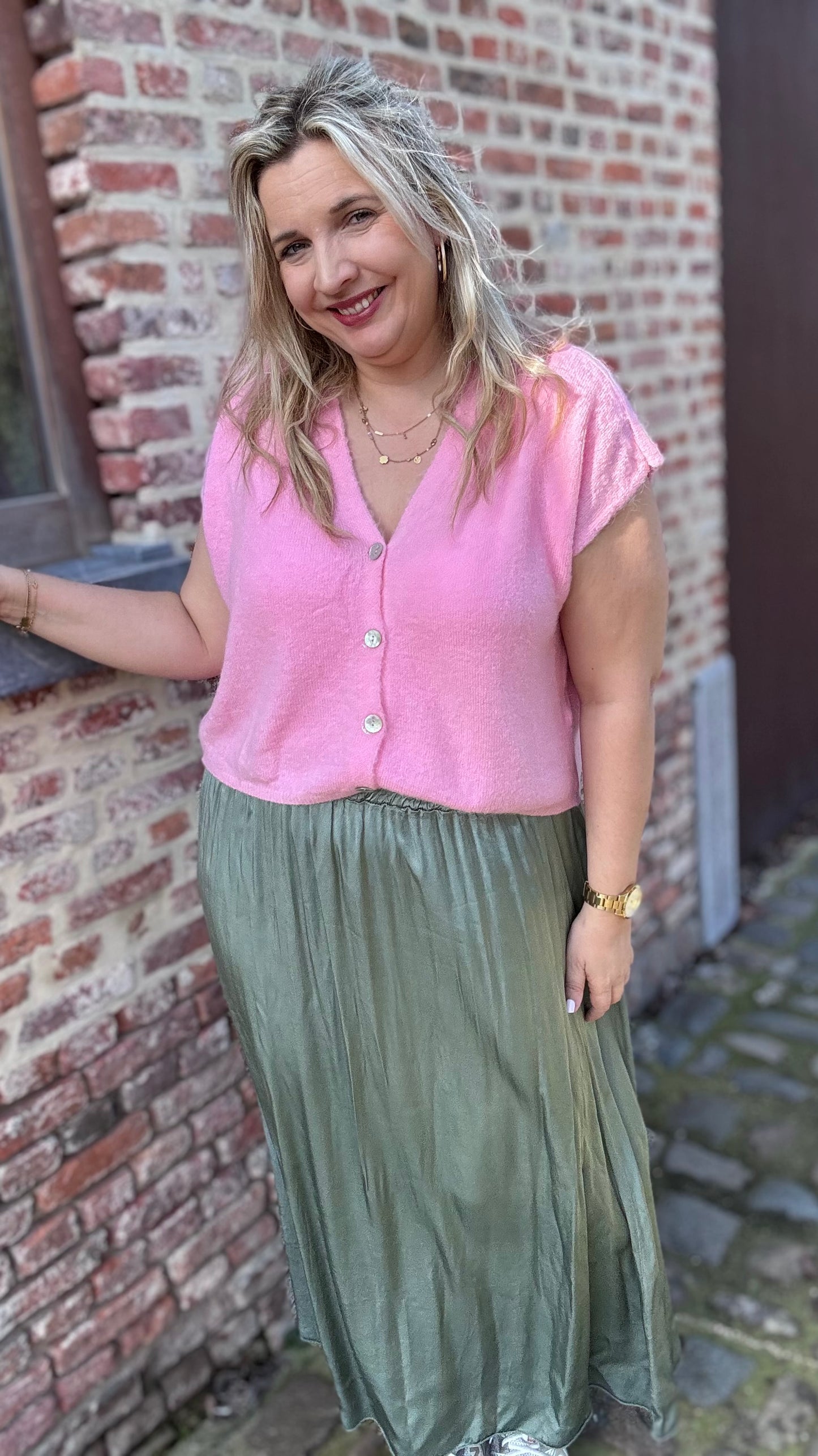 Gilet - babyroze