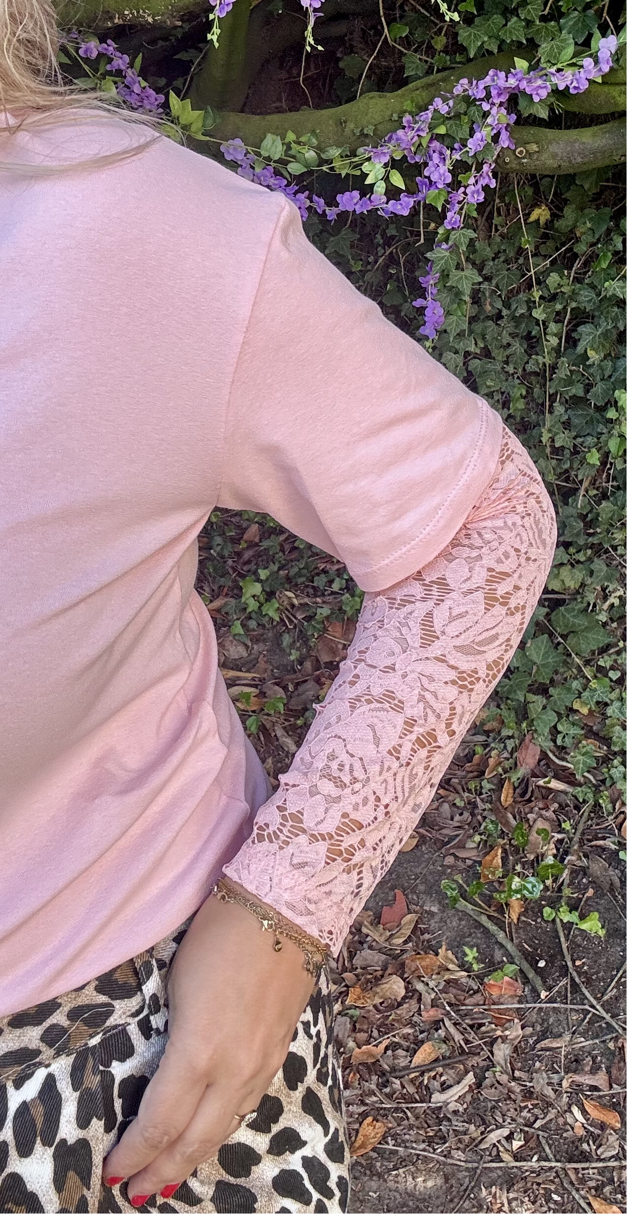 Lace love shirt babyroze
