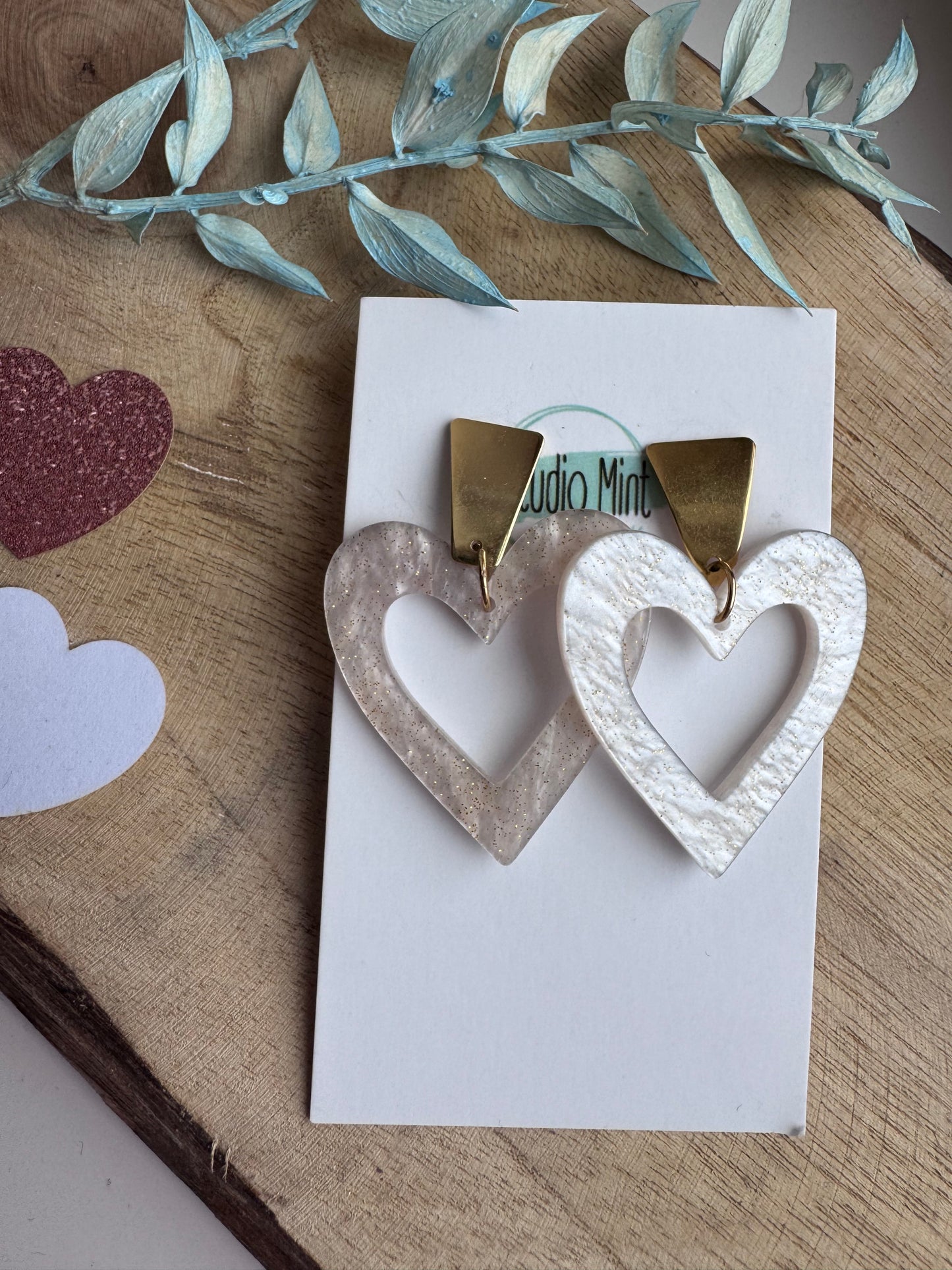 Big Hearts oorbellen