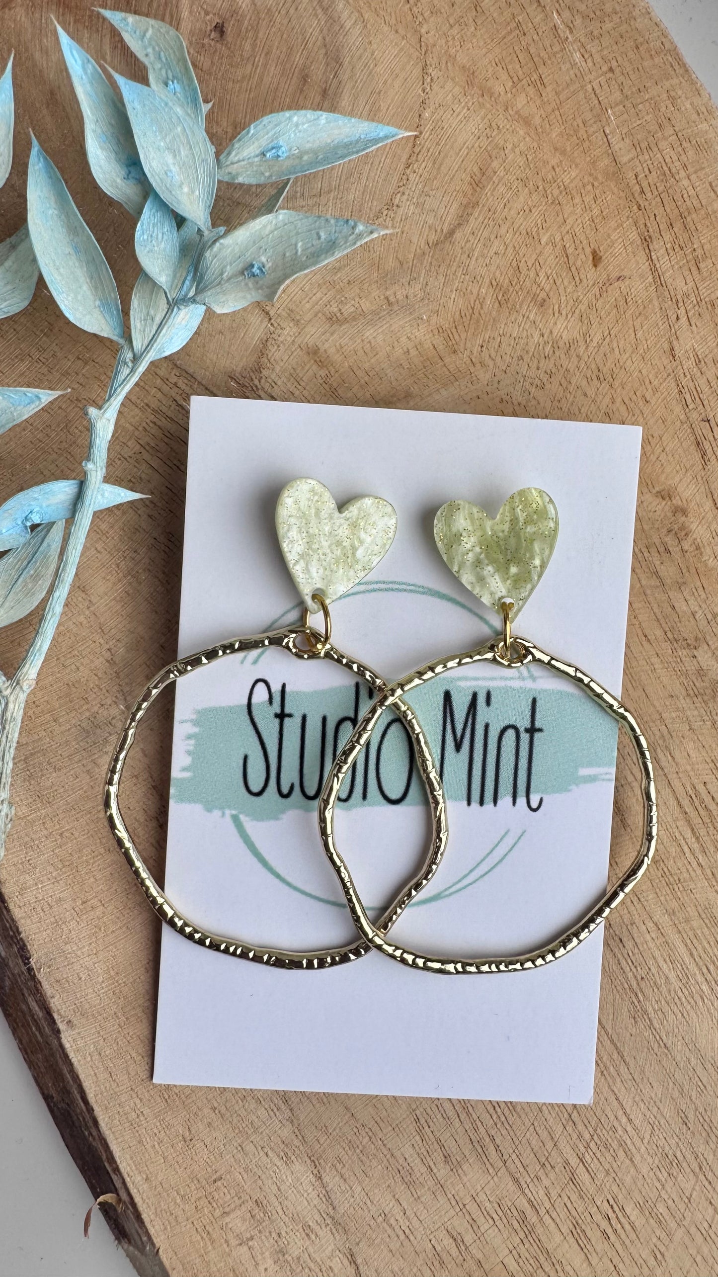 Zelfgemaakte oorbellen