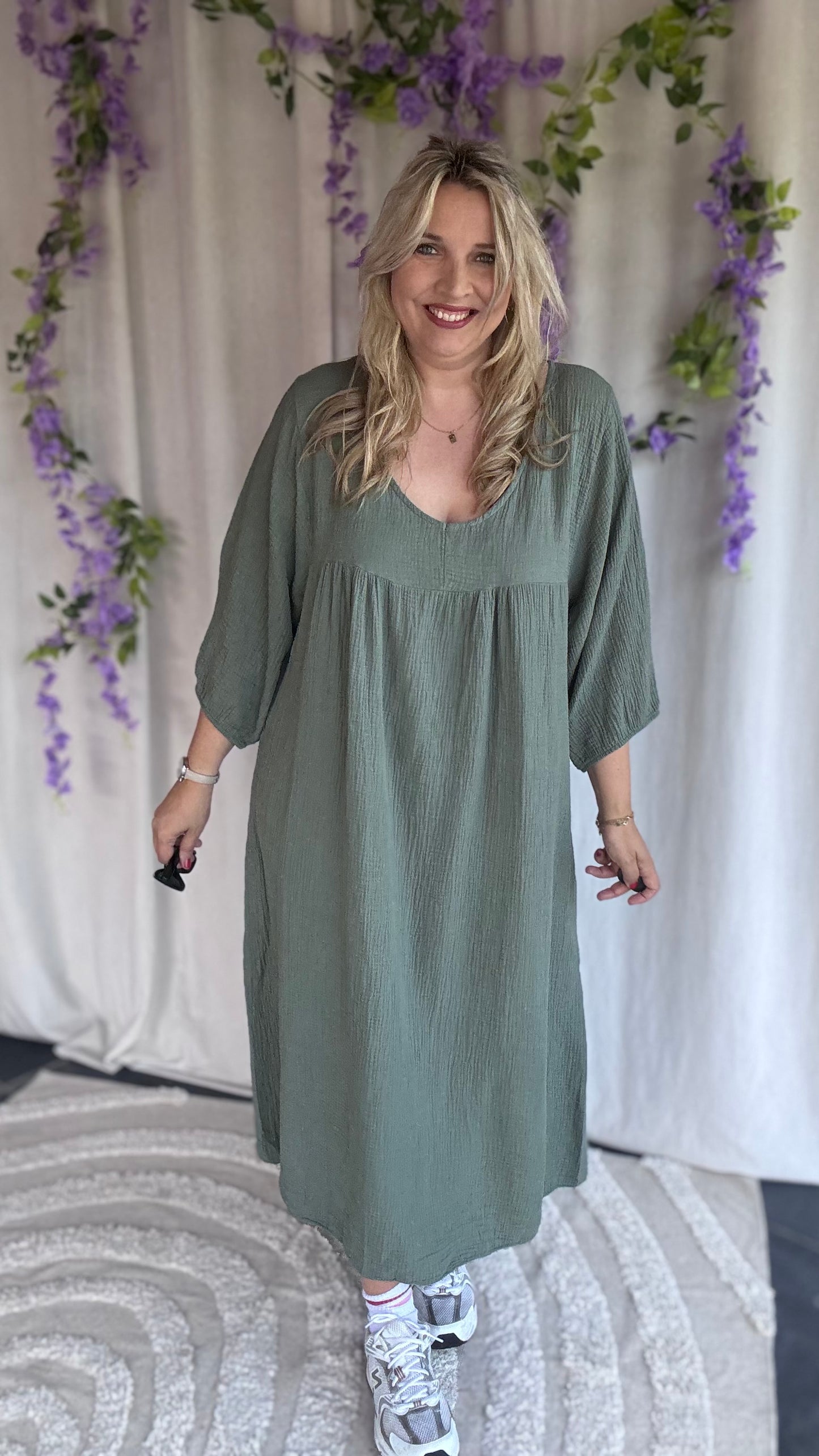Tetra dream dress kaki