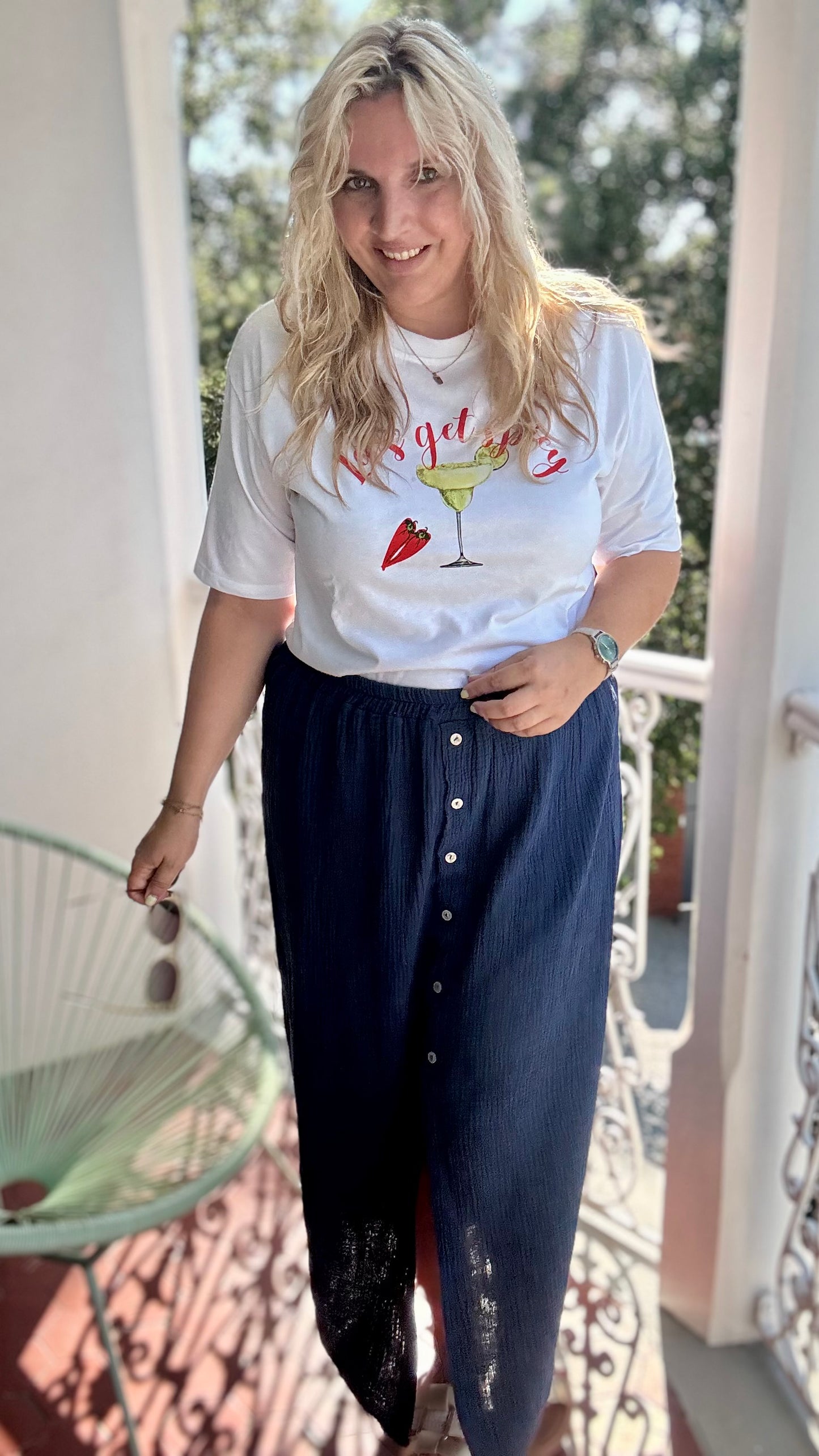 Ruth tetra rok navy