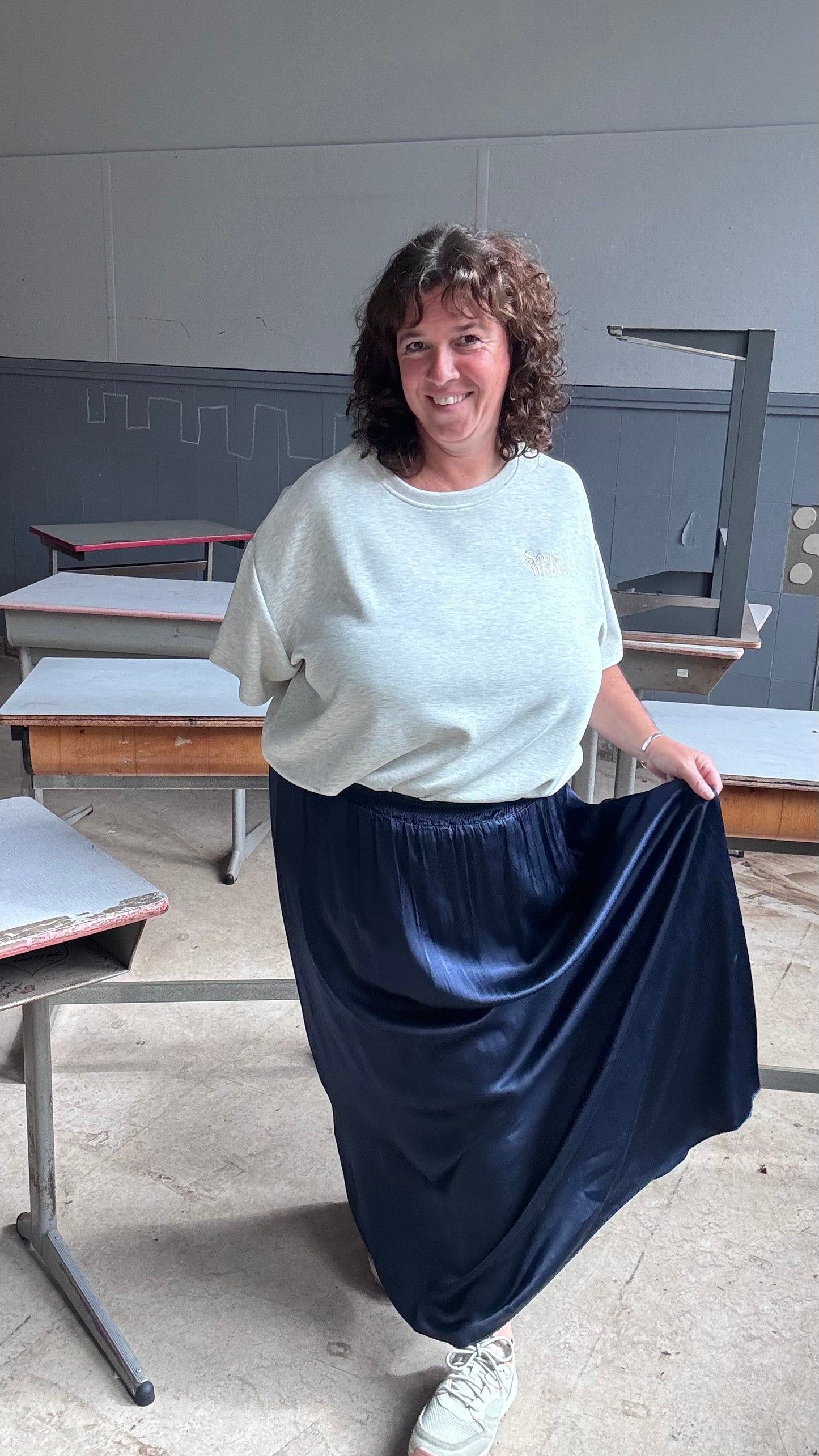Riri rok - Donkerblauw