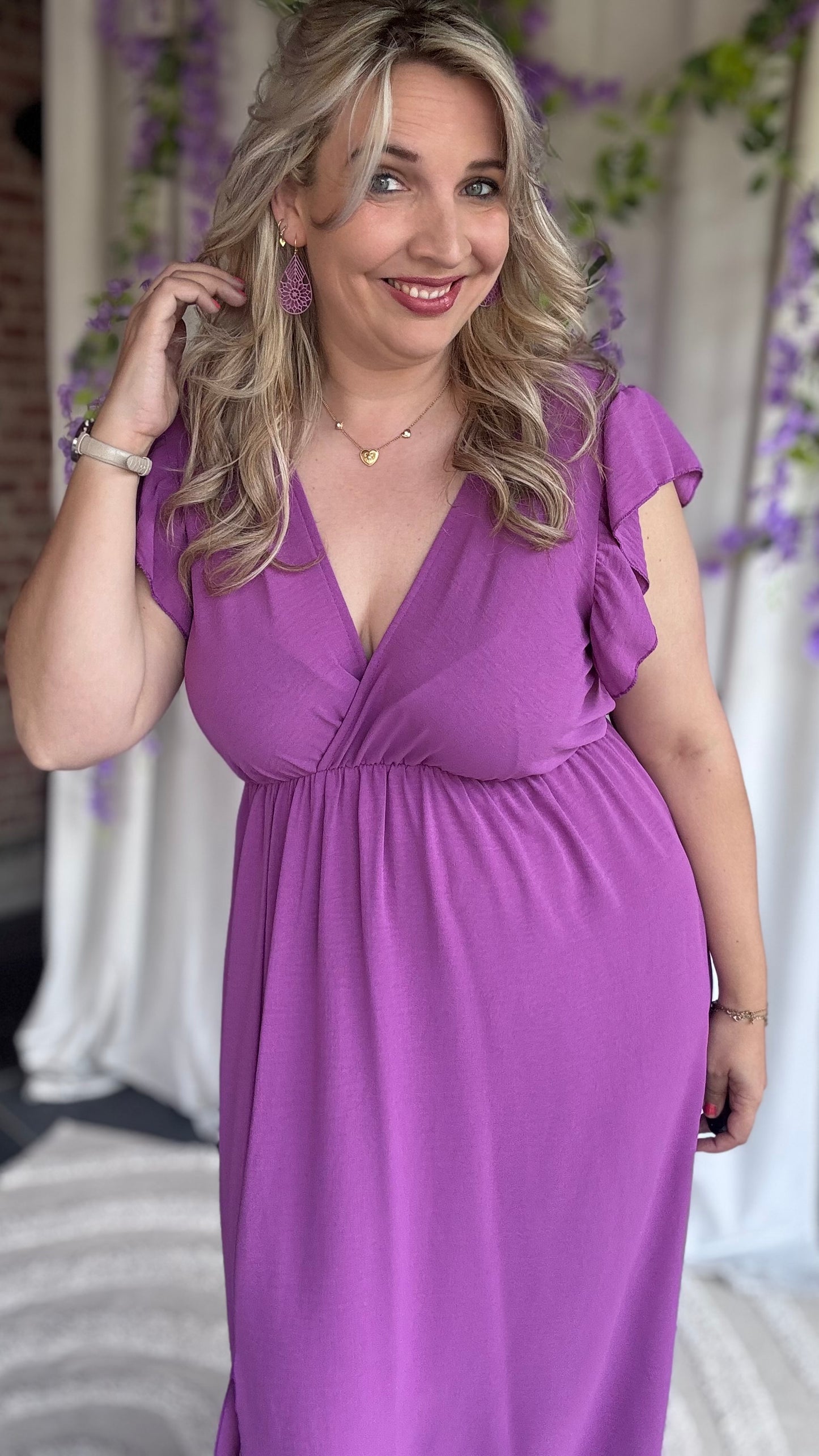 Lush dress purple