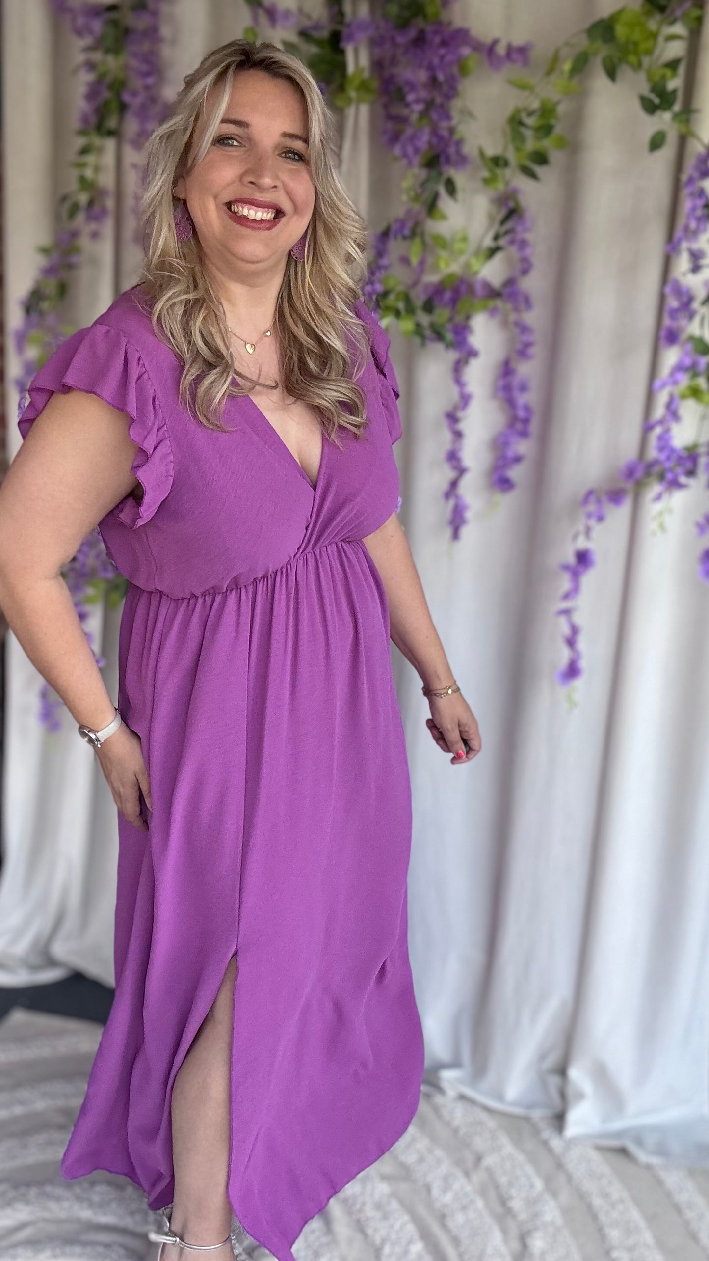 Lush dress purple