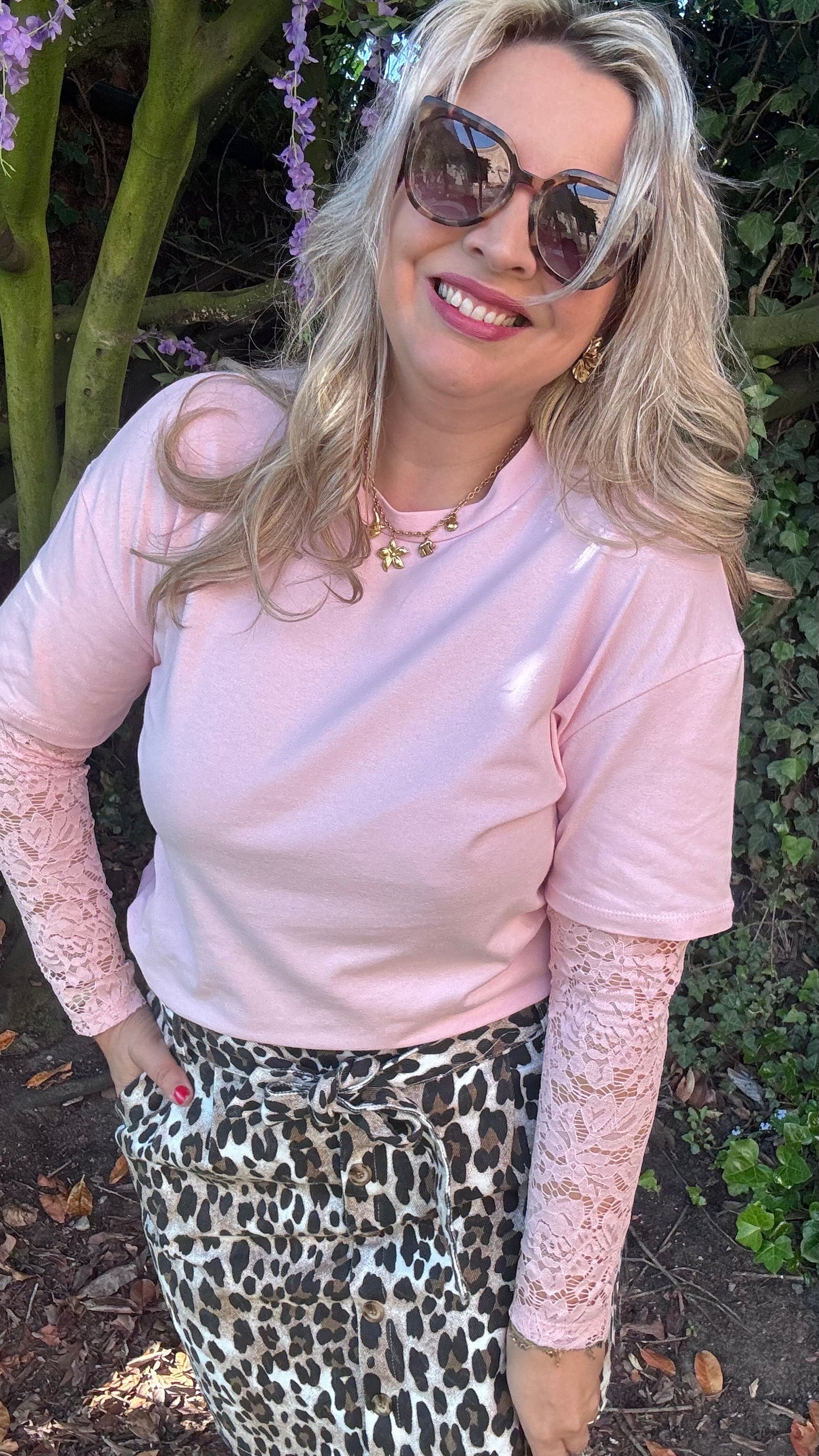 Lace love shirt babyroze