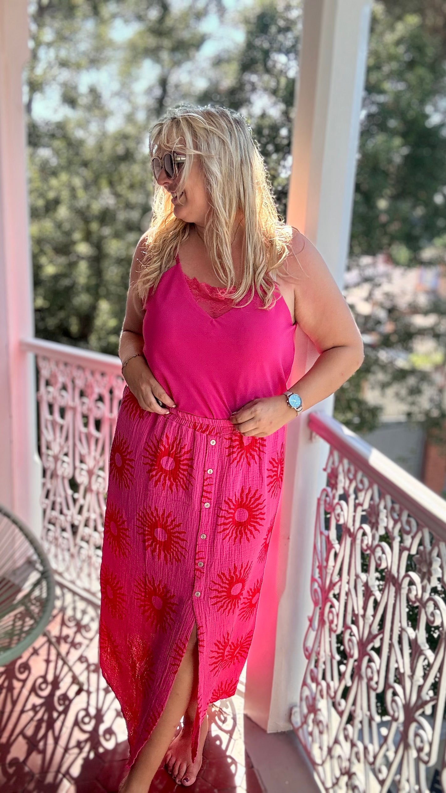 Ruth tetra rok print