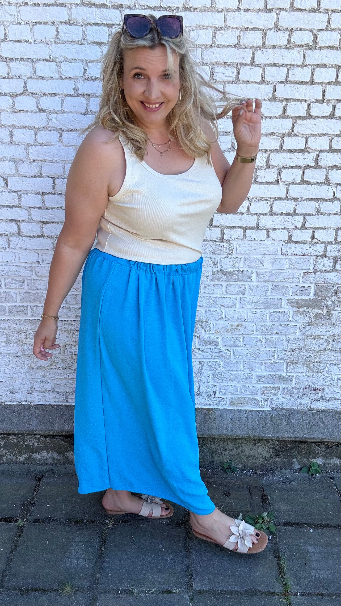 Ella rok - blauw