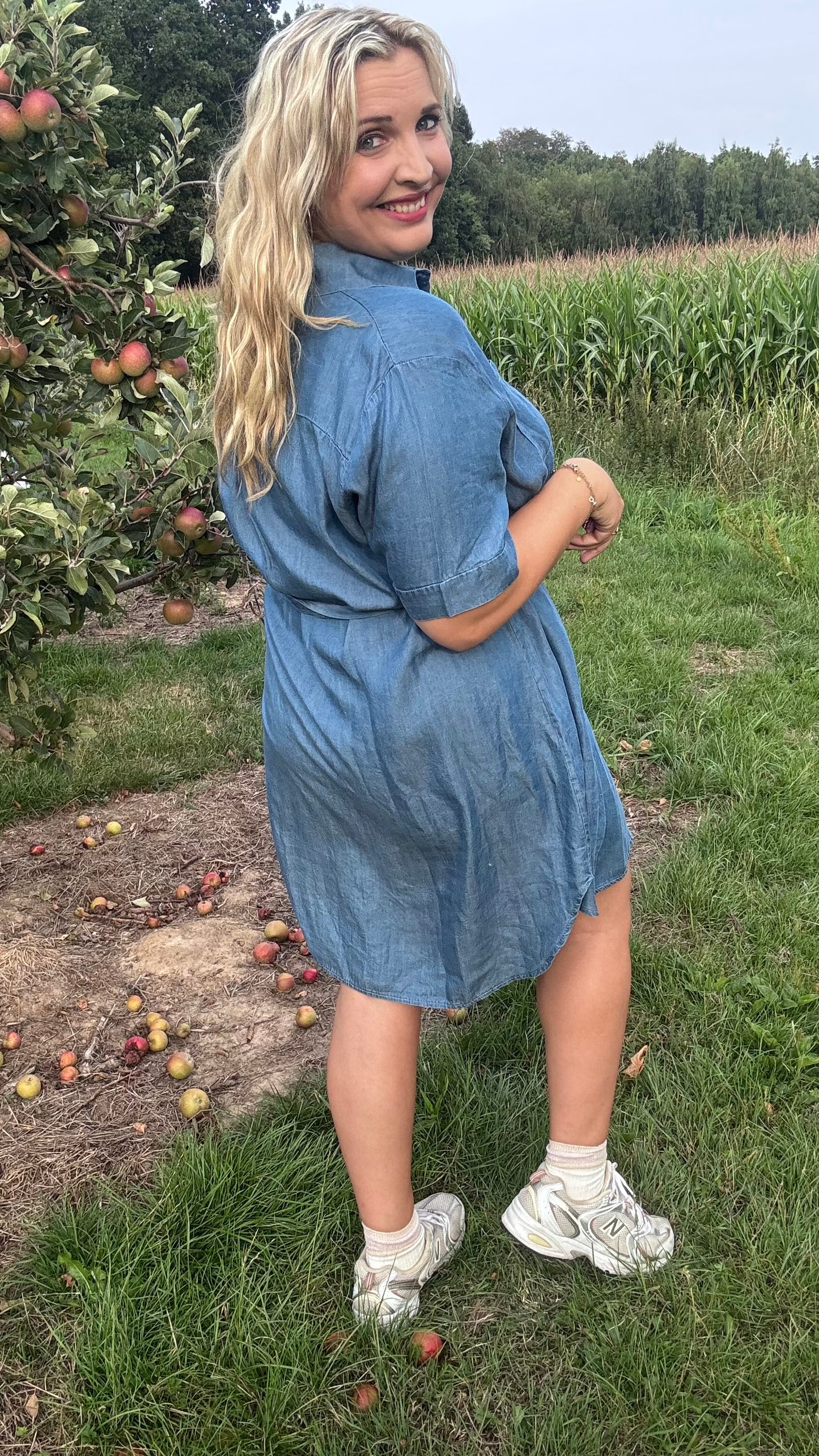Urban denim dress