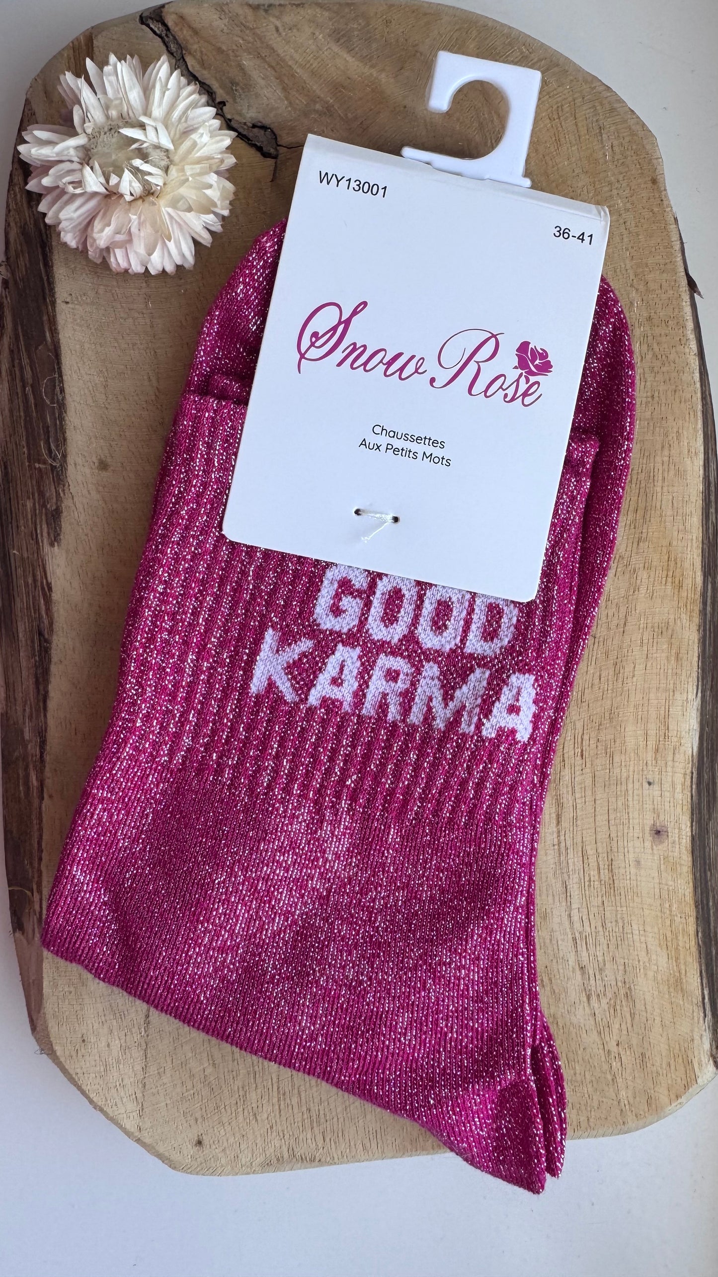 Quote sokken: Good karma