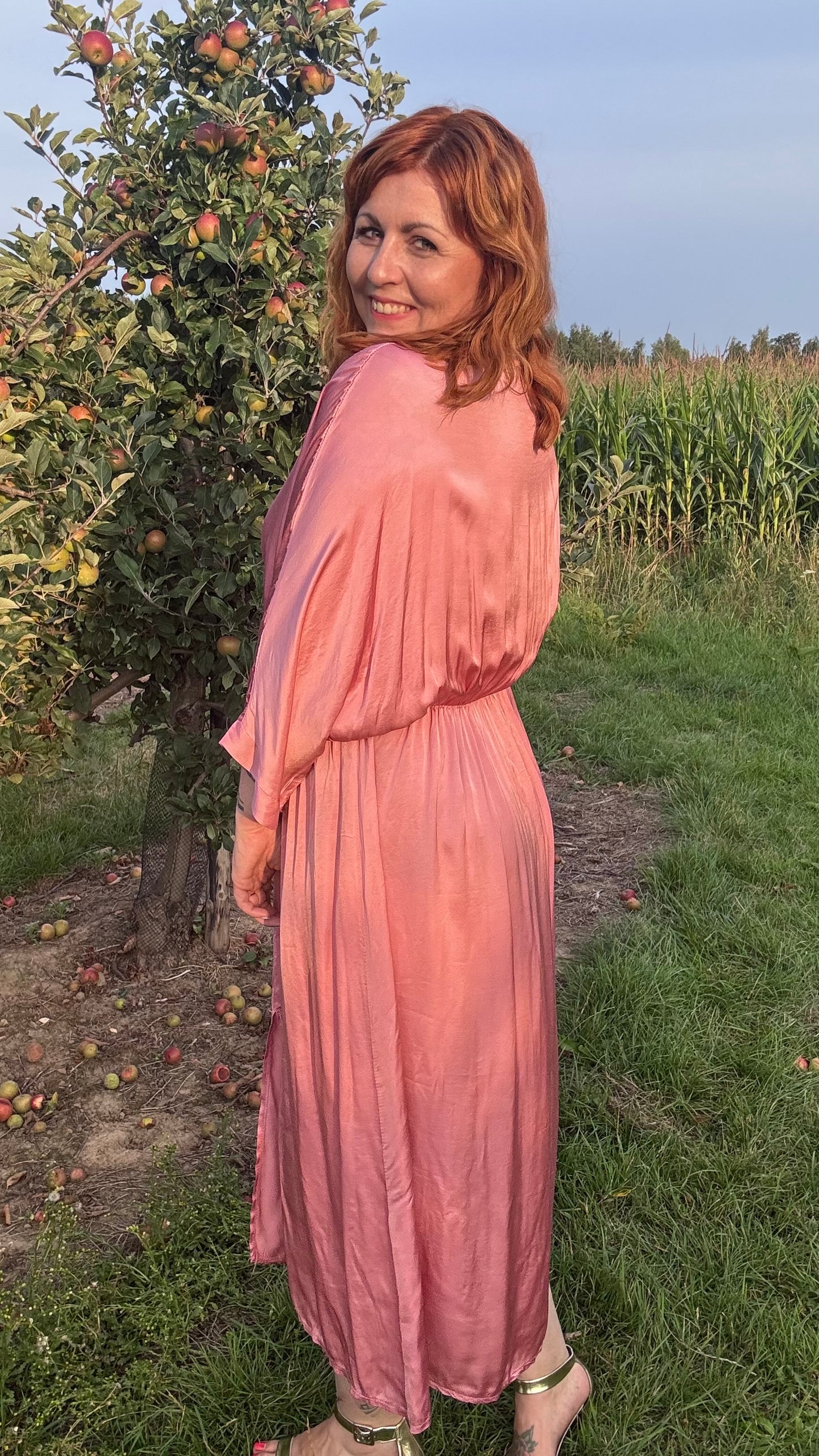 Femme dress - zachtroze