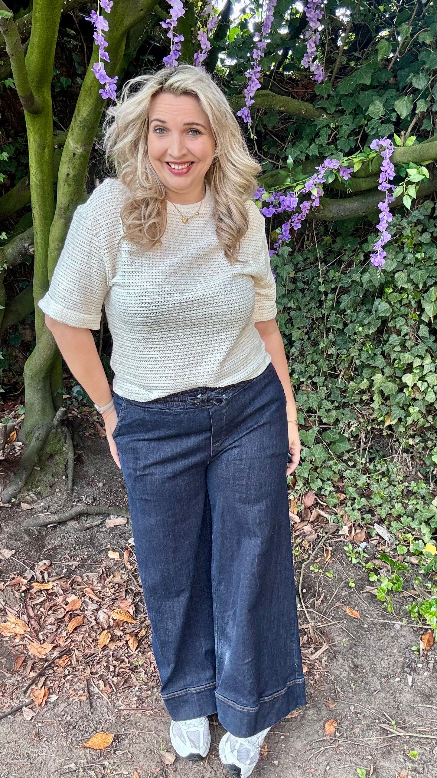 MINTsize jeans donkerblauw