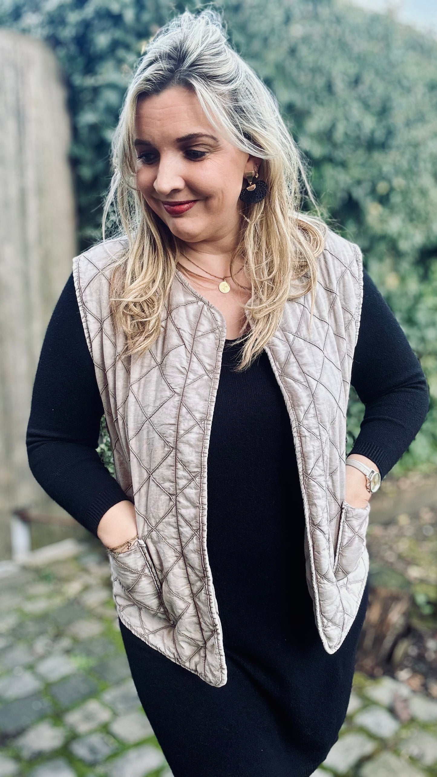 Cloud gilet taupe
