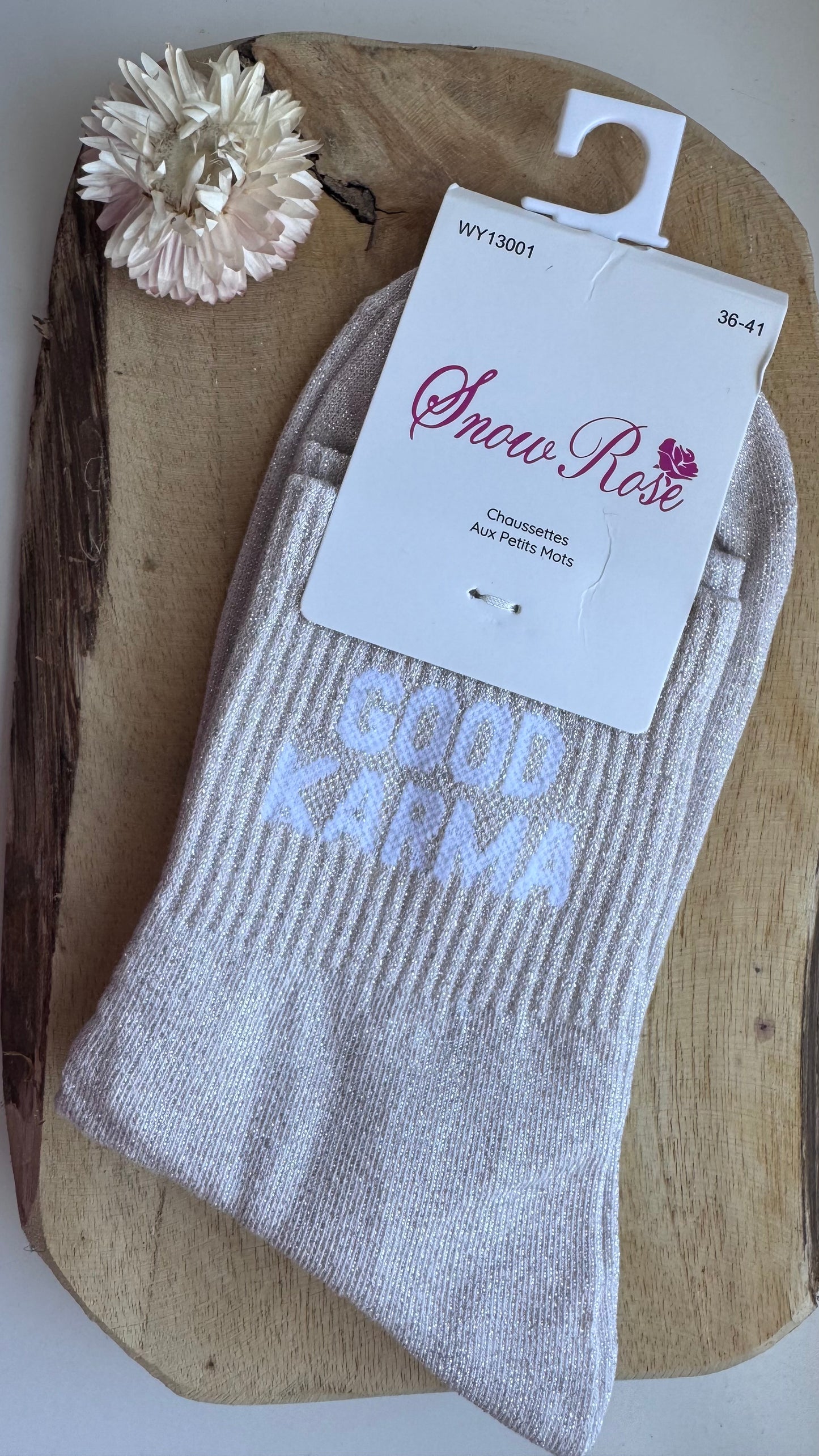 Quote sokken: Good karma
