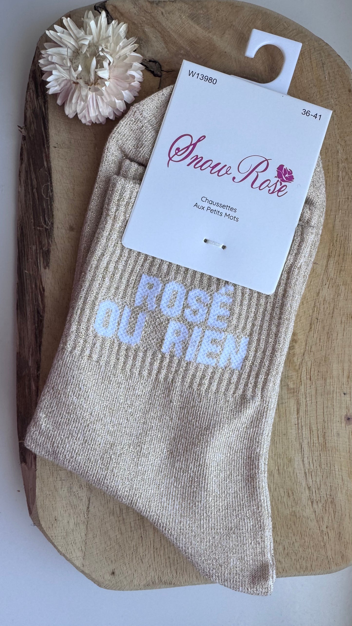 Quote sokken: Rosé ou rien