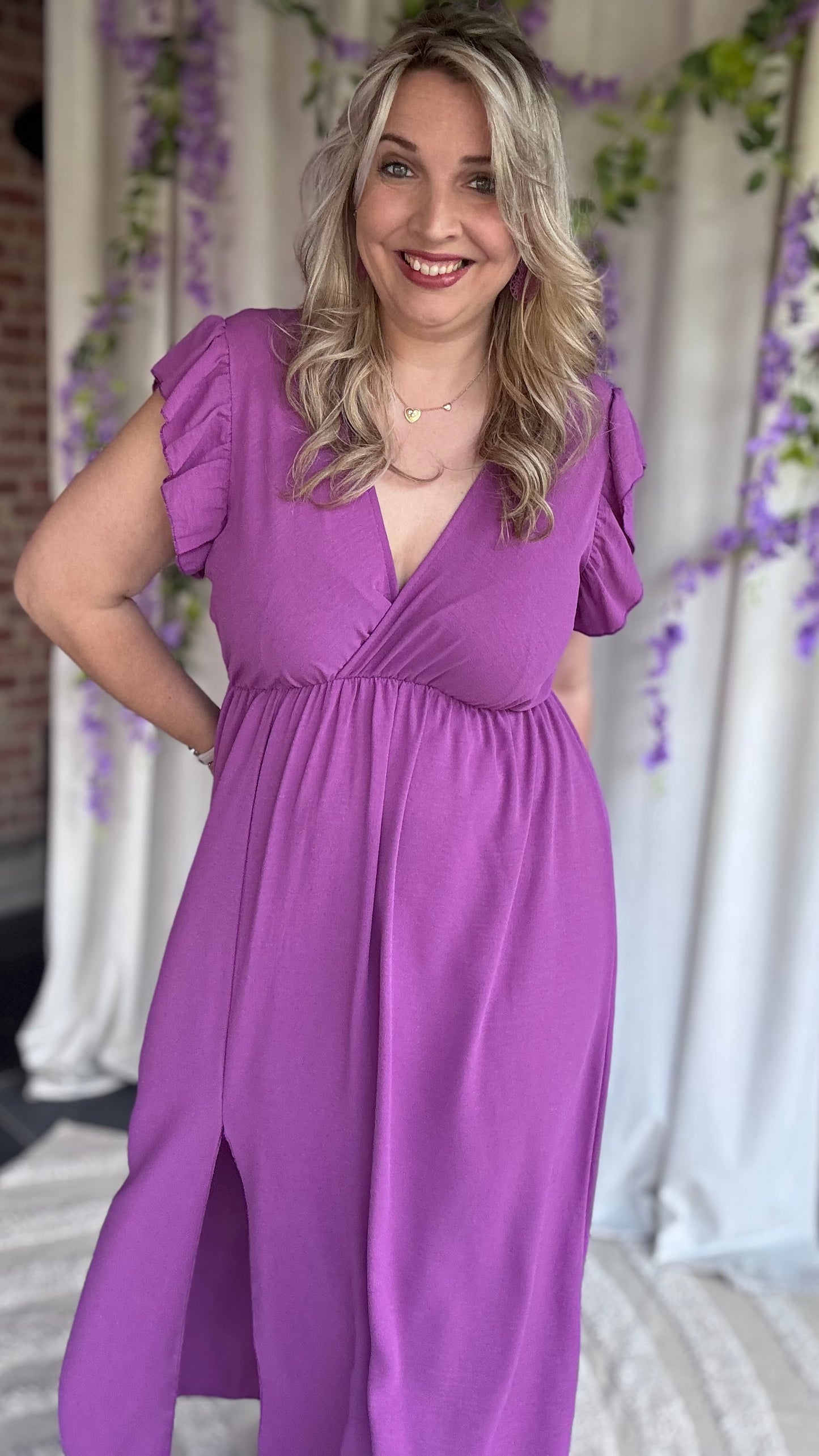 Lush dress purple