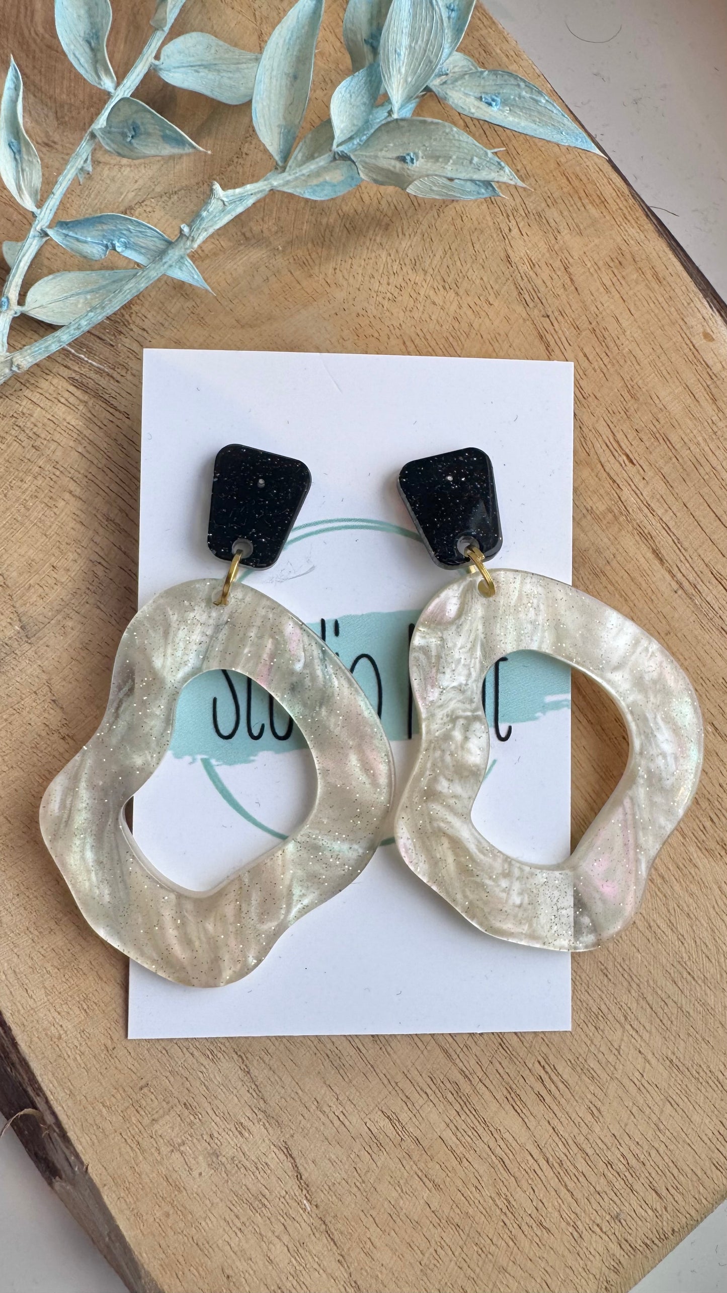 Zelfgemaakte oorbellen