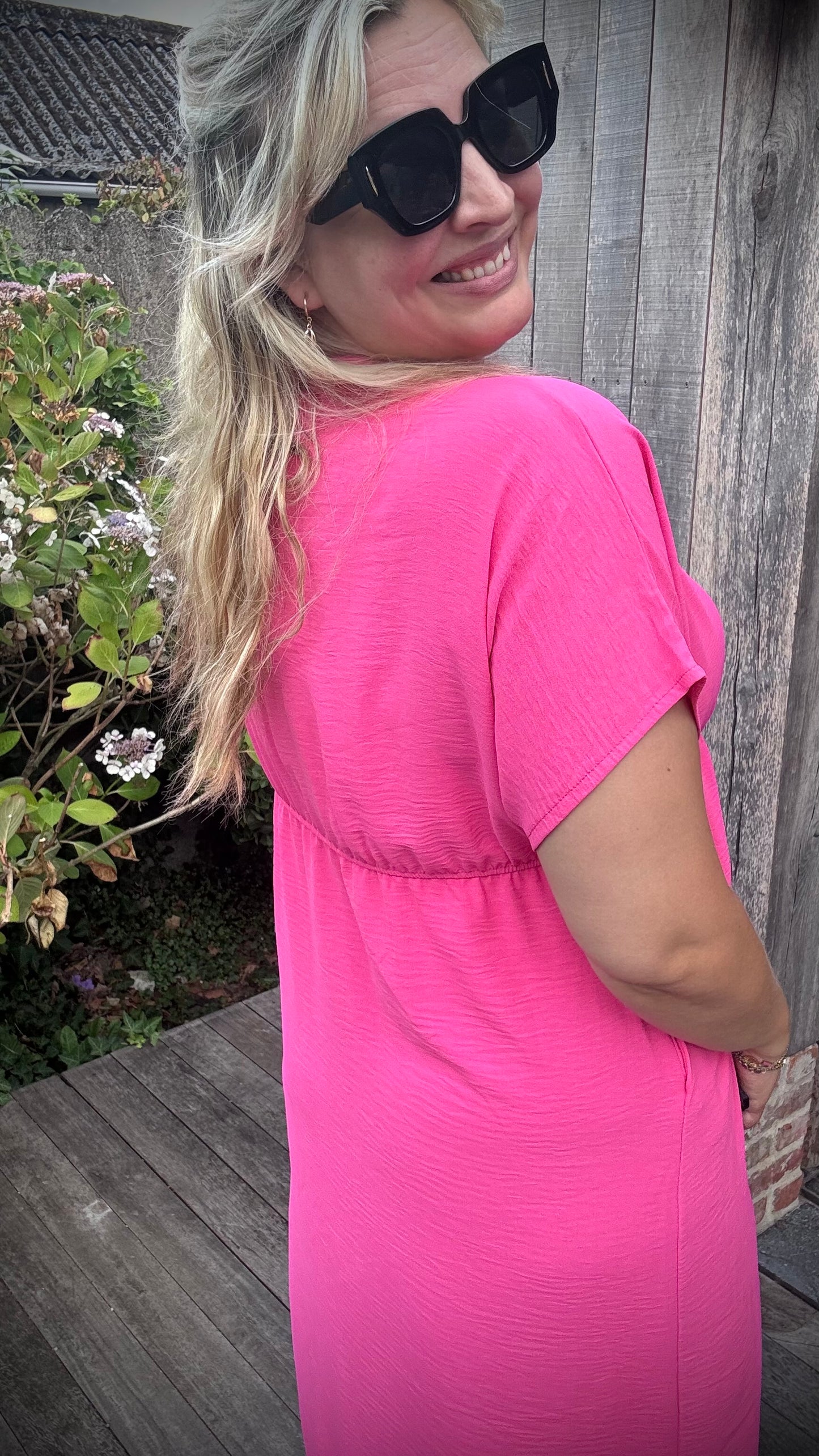 Laurie jurk roze