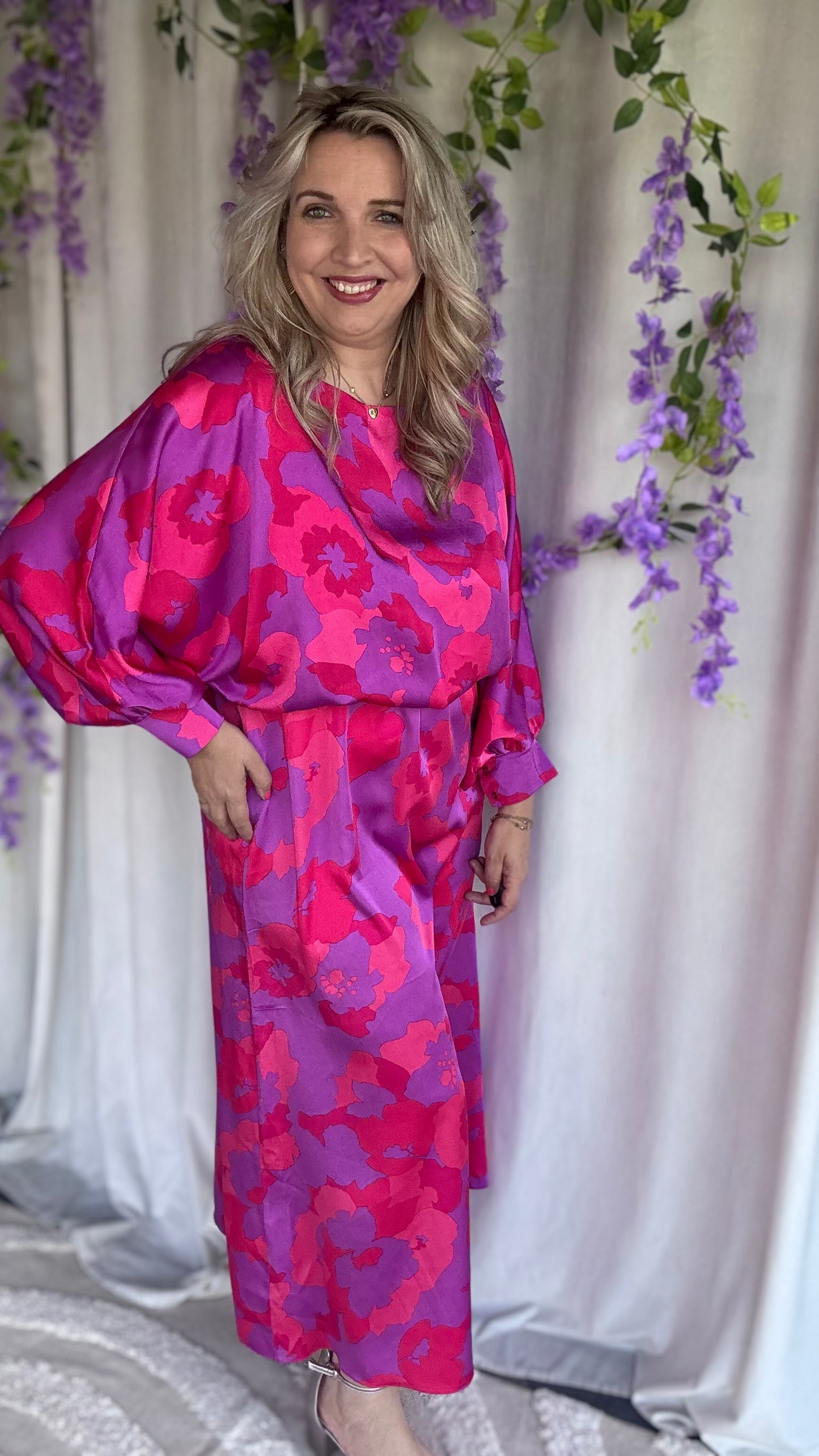 Bellini dress paars