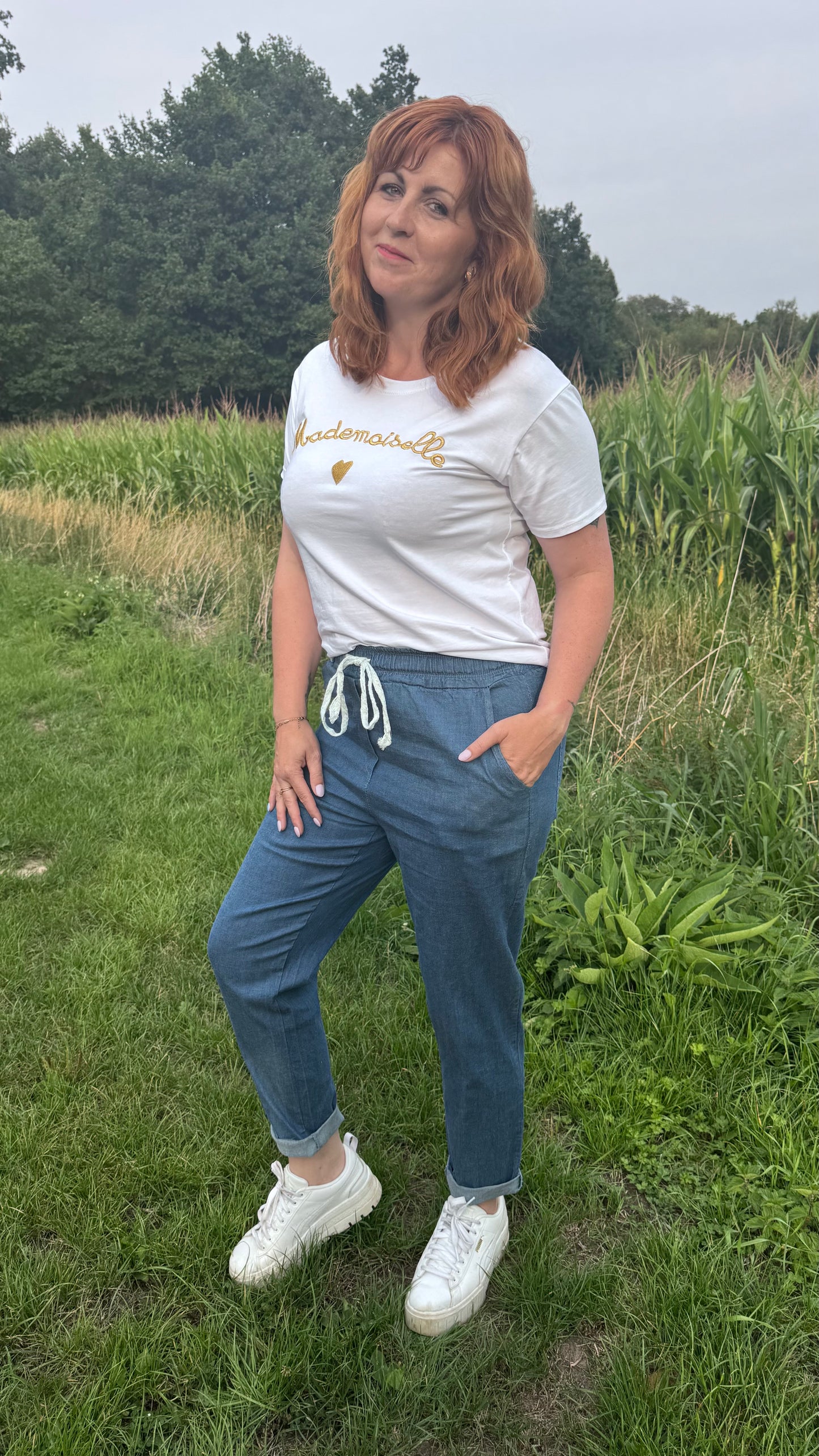 Jogging jeans - donkerblauw