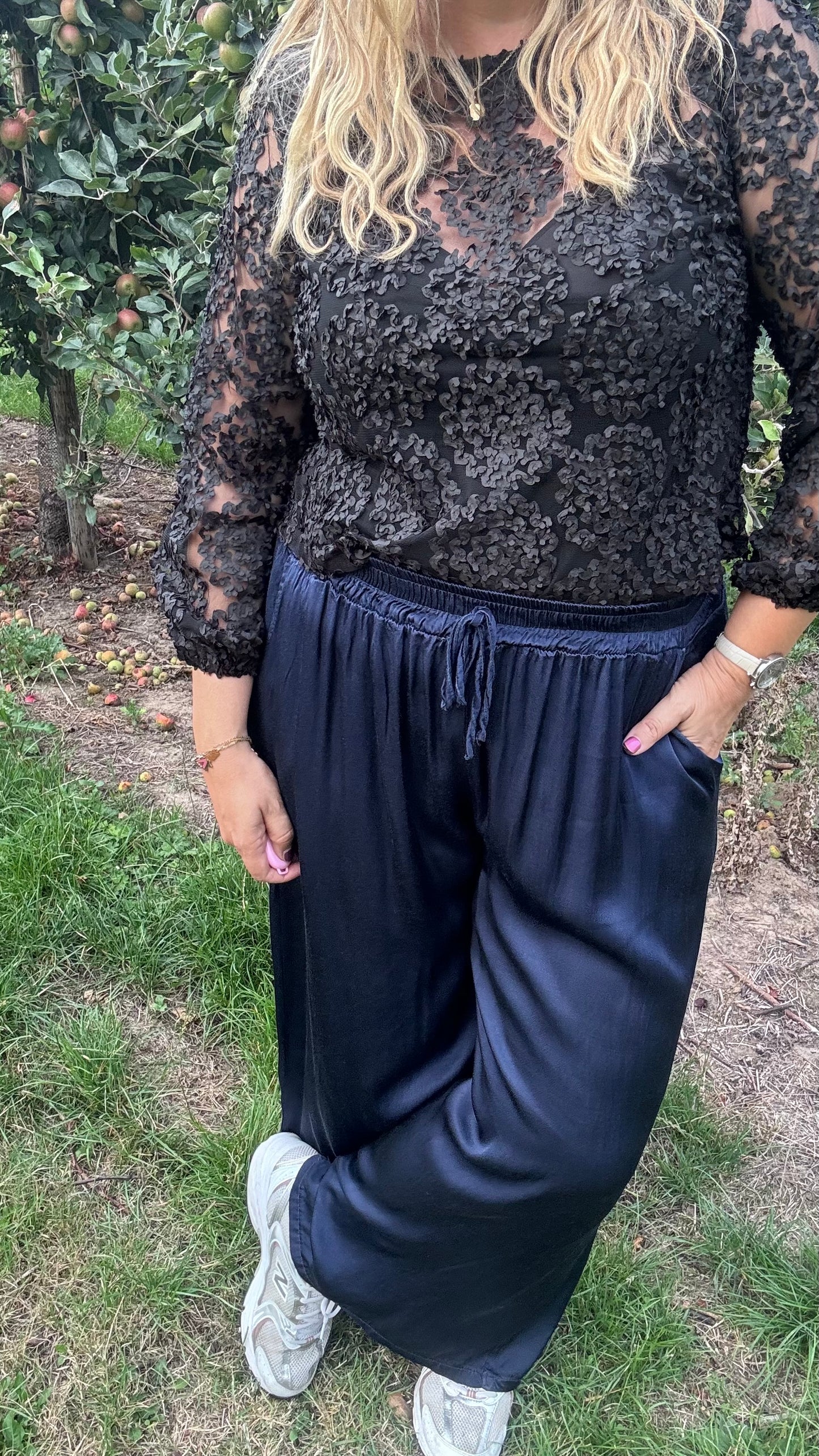 Zoë broek - diepblauw
