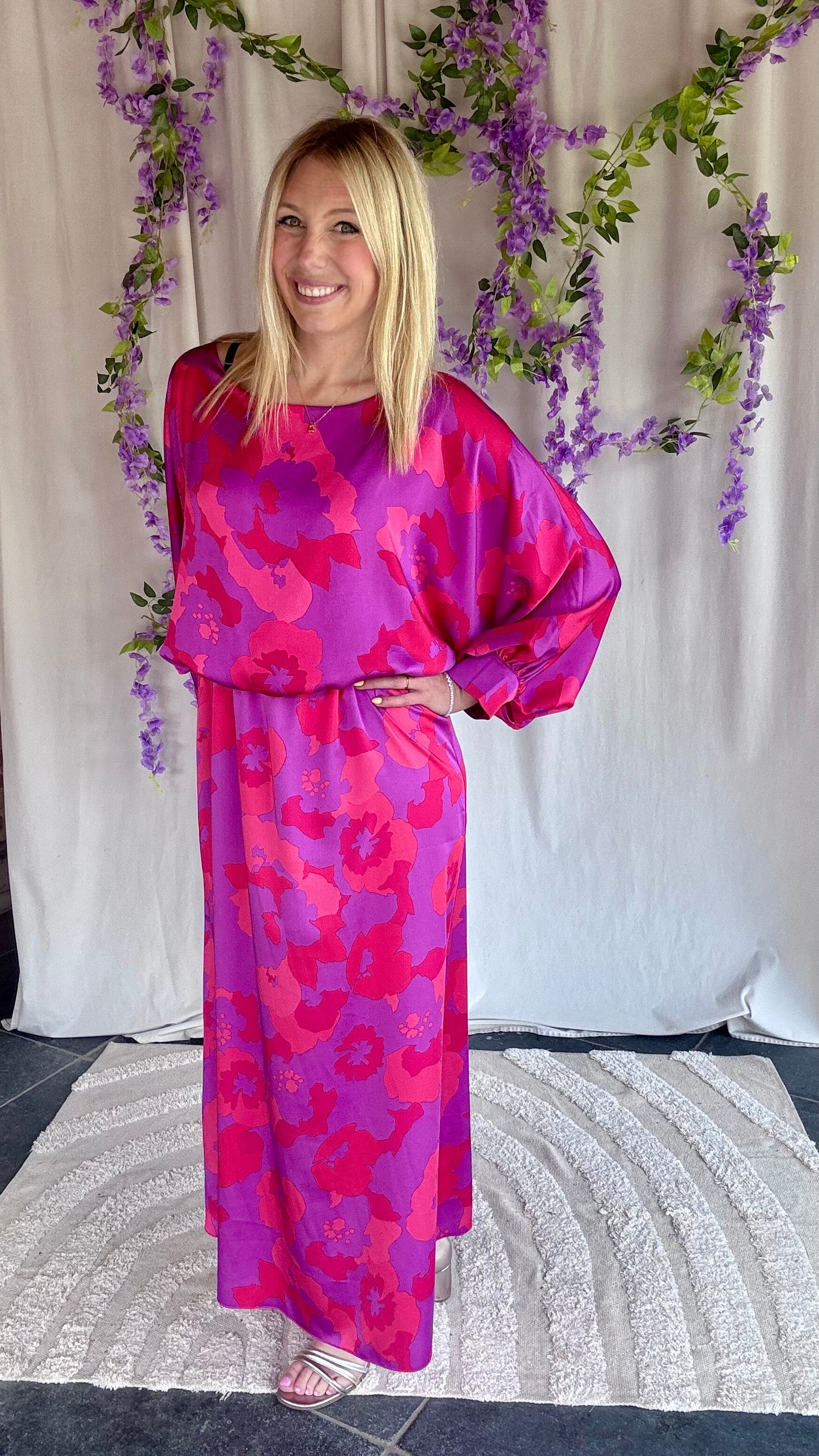 Bellini dress paars