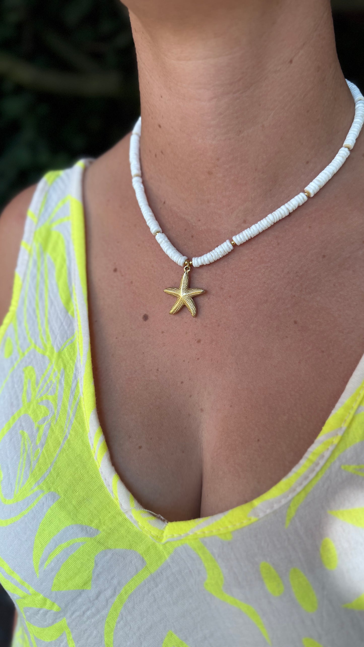 Grote zeester ketting