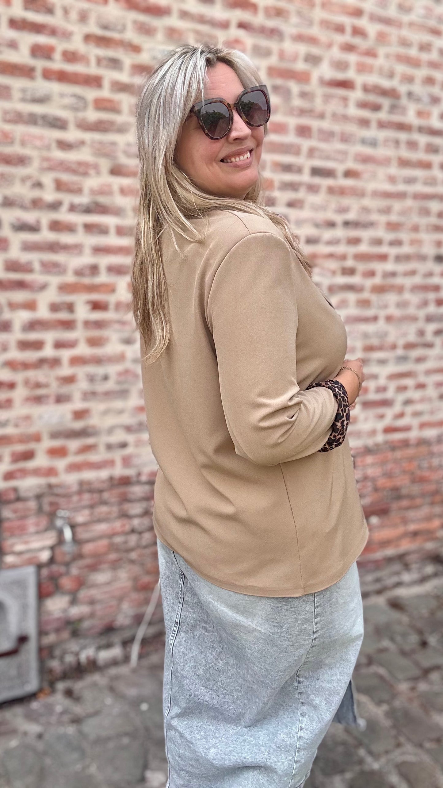 Blazer Leopard/bruin