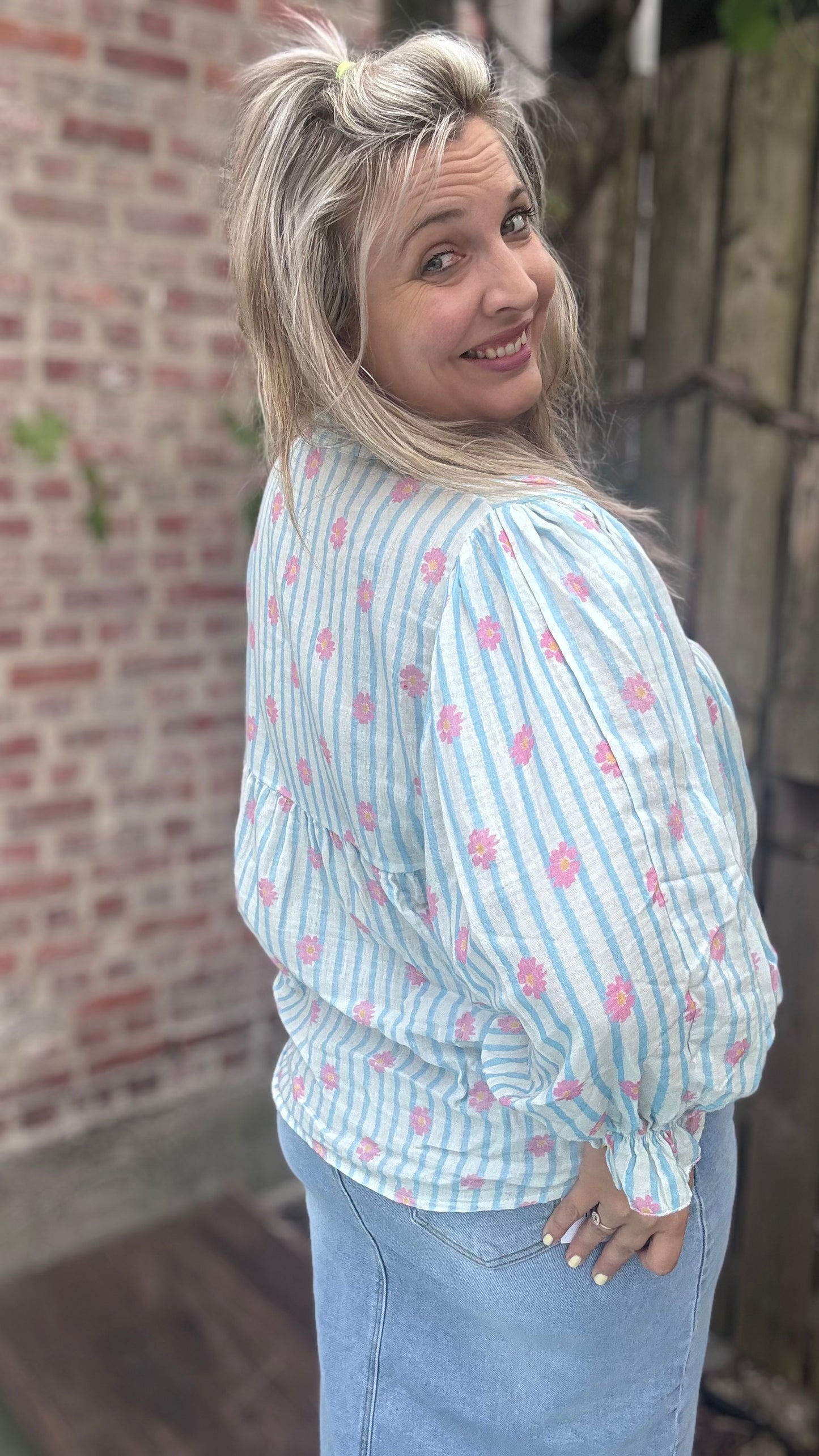 Daisy blouse blauw