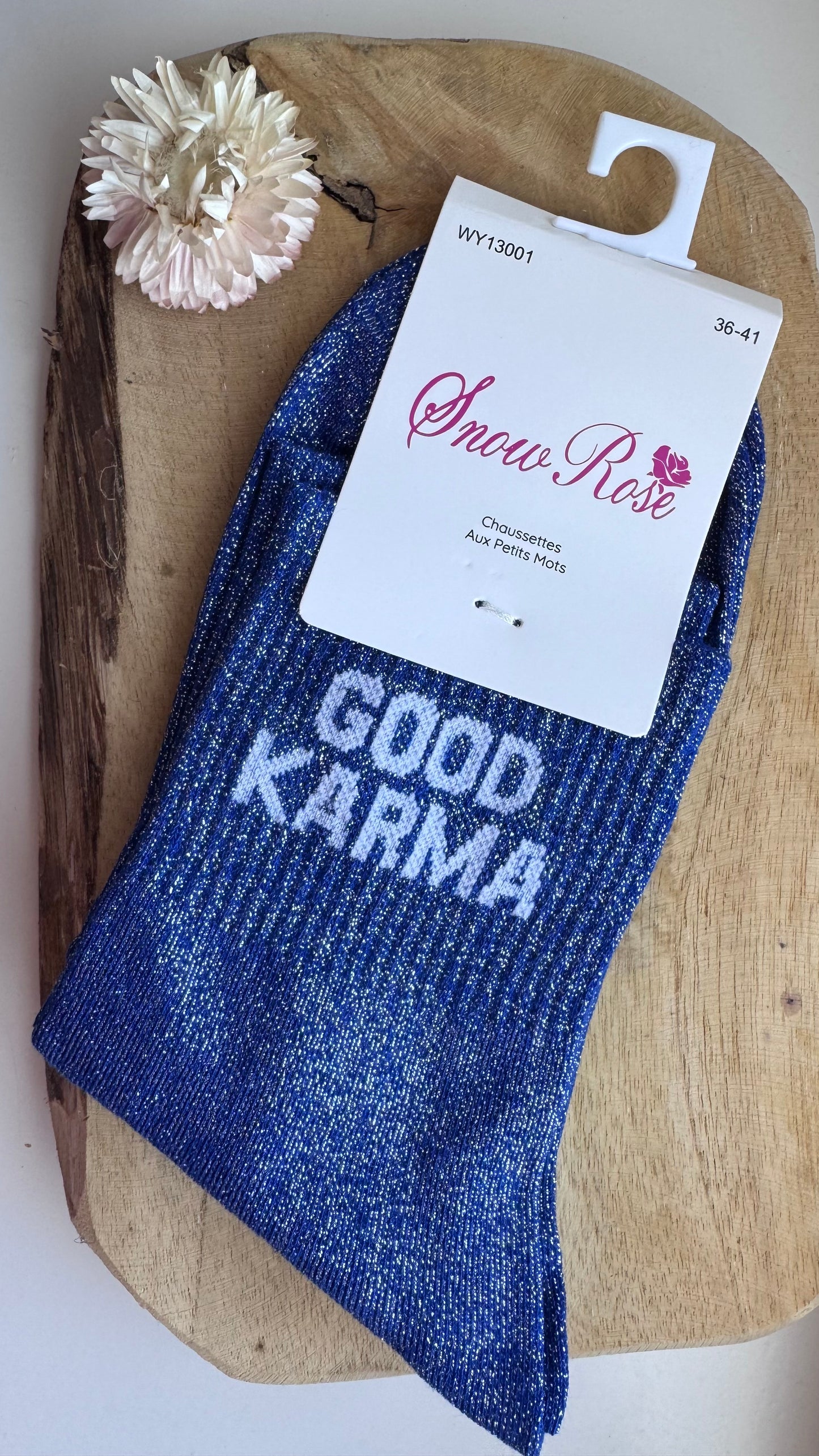Quote sokken: Good karma