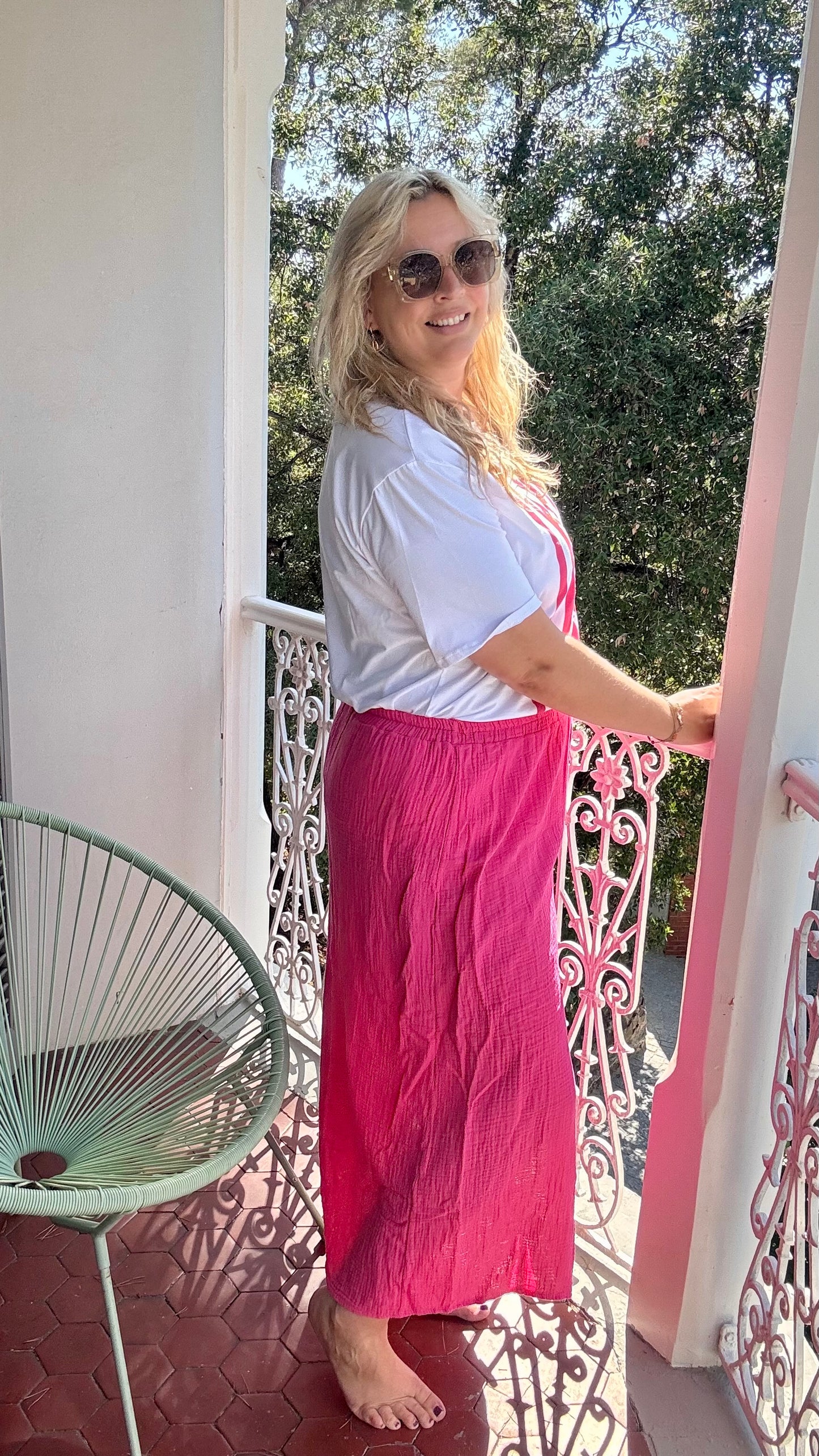 Ruth tetra rok fuchsia