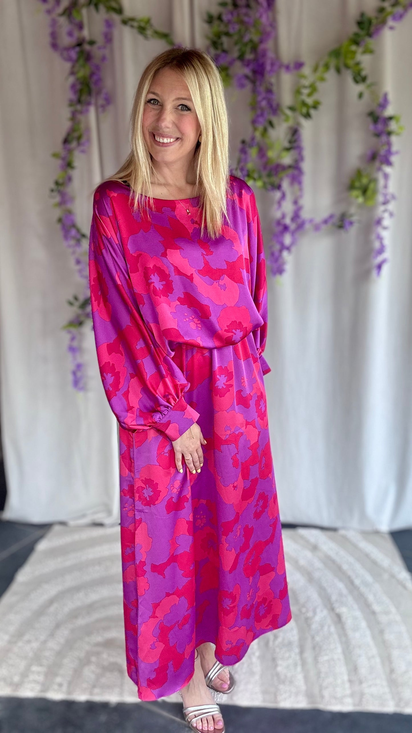 Bellini dress paars