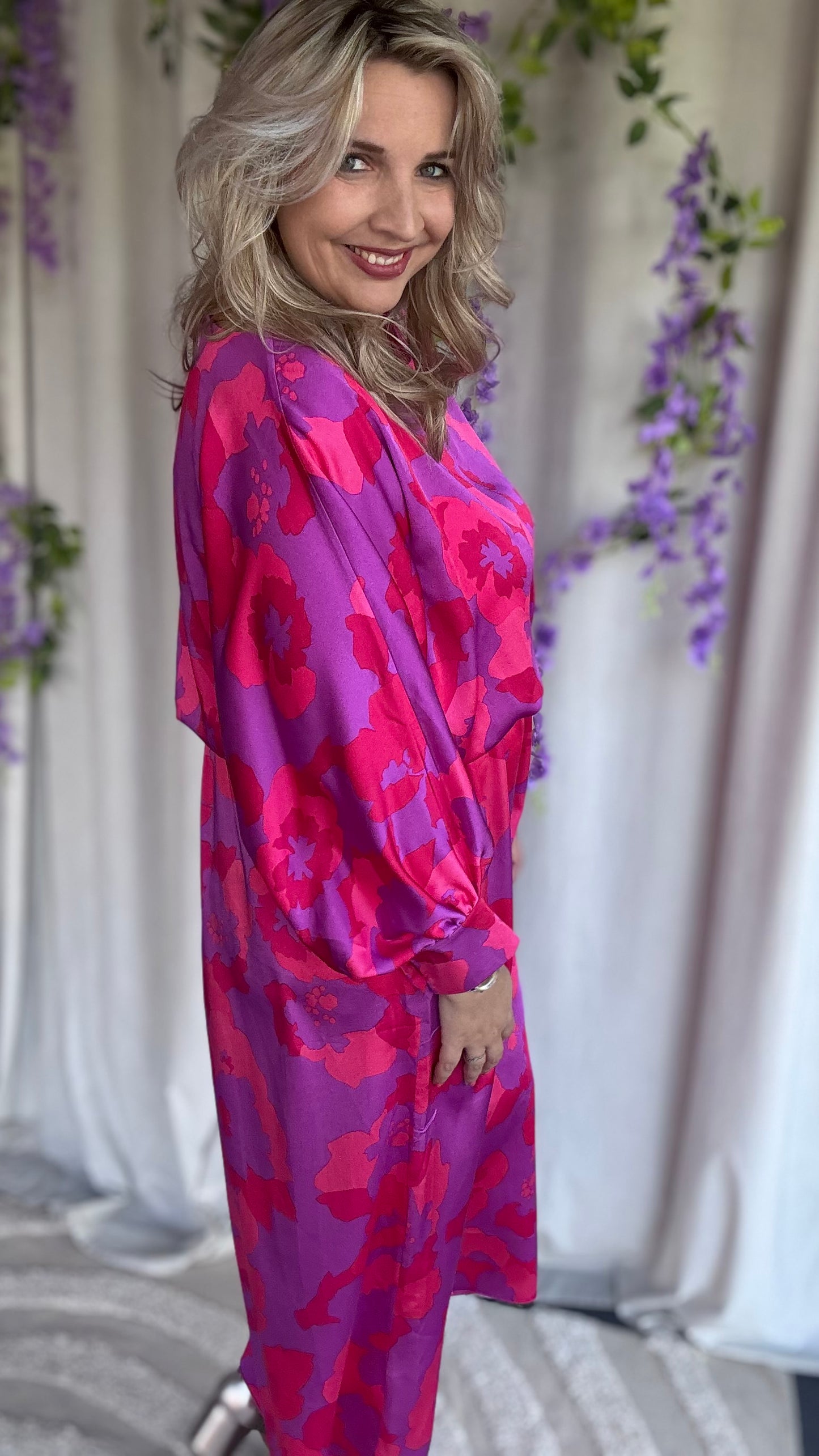 Bellini dress paars
