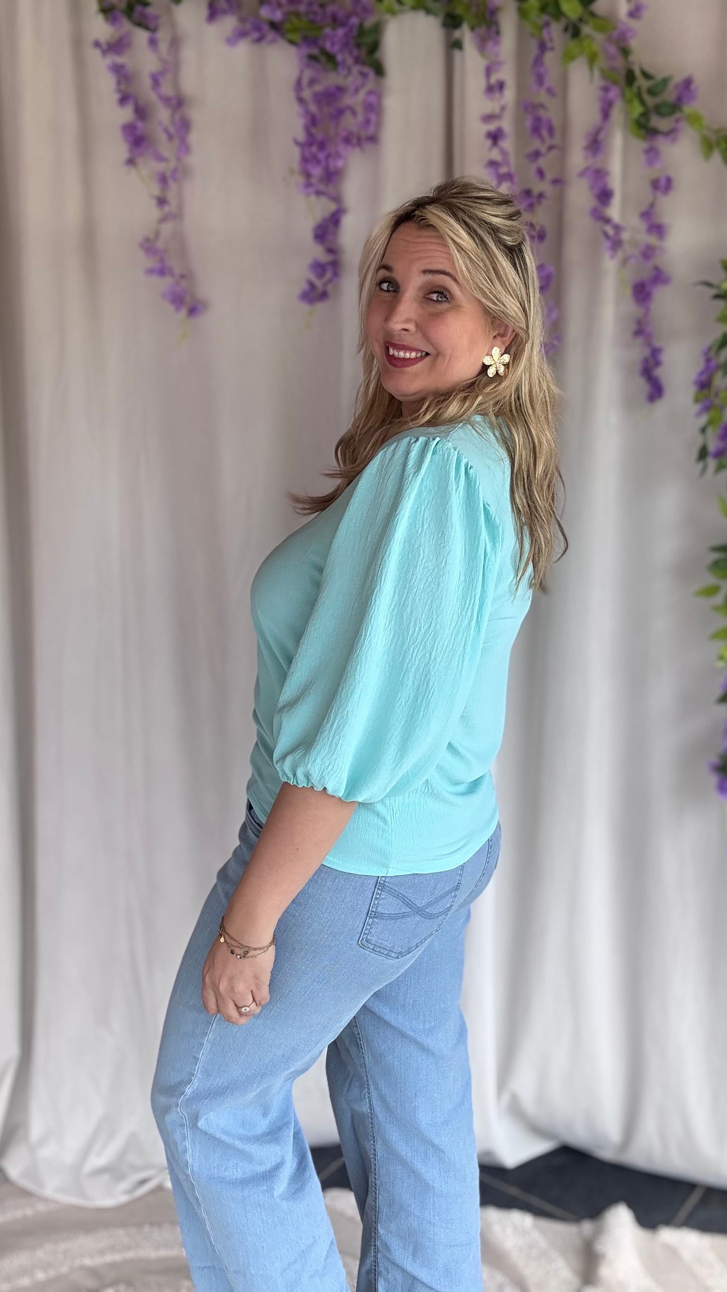 Minty blouse