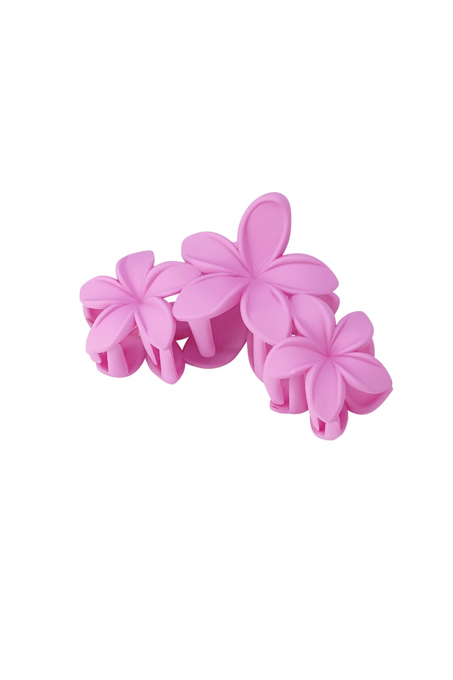 Haarspeld grote bloemen roze