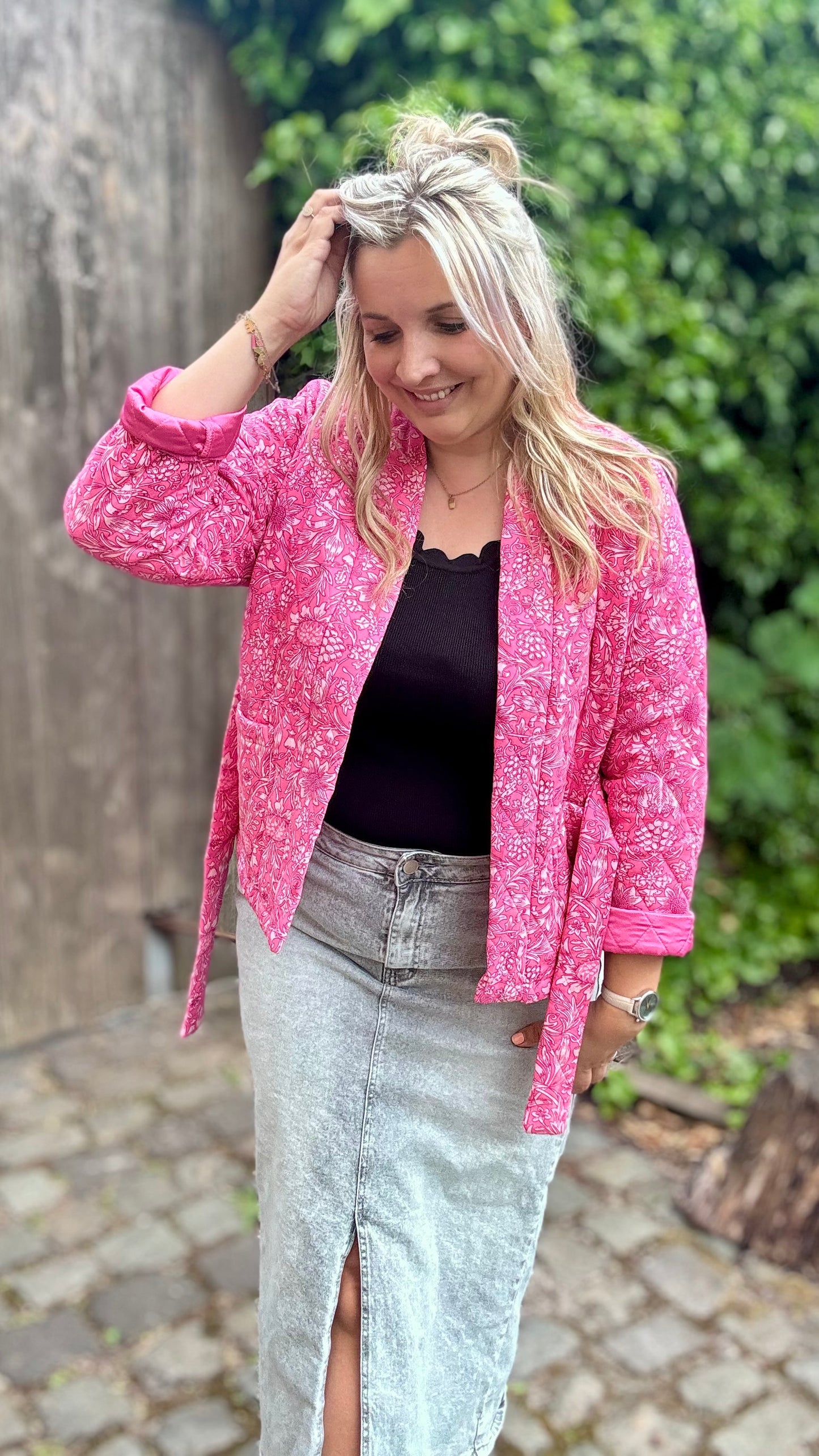 Kaya kimono vest